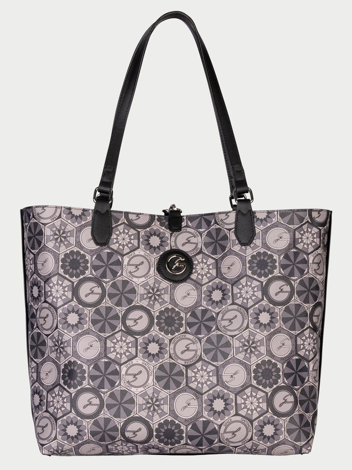 BORSA SHOPPING TEODOSIA REVERSIBILE GATTINONI DA DONNA NERO