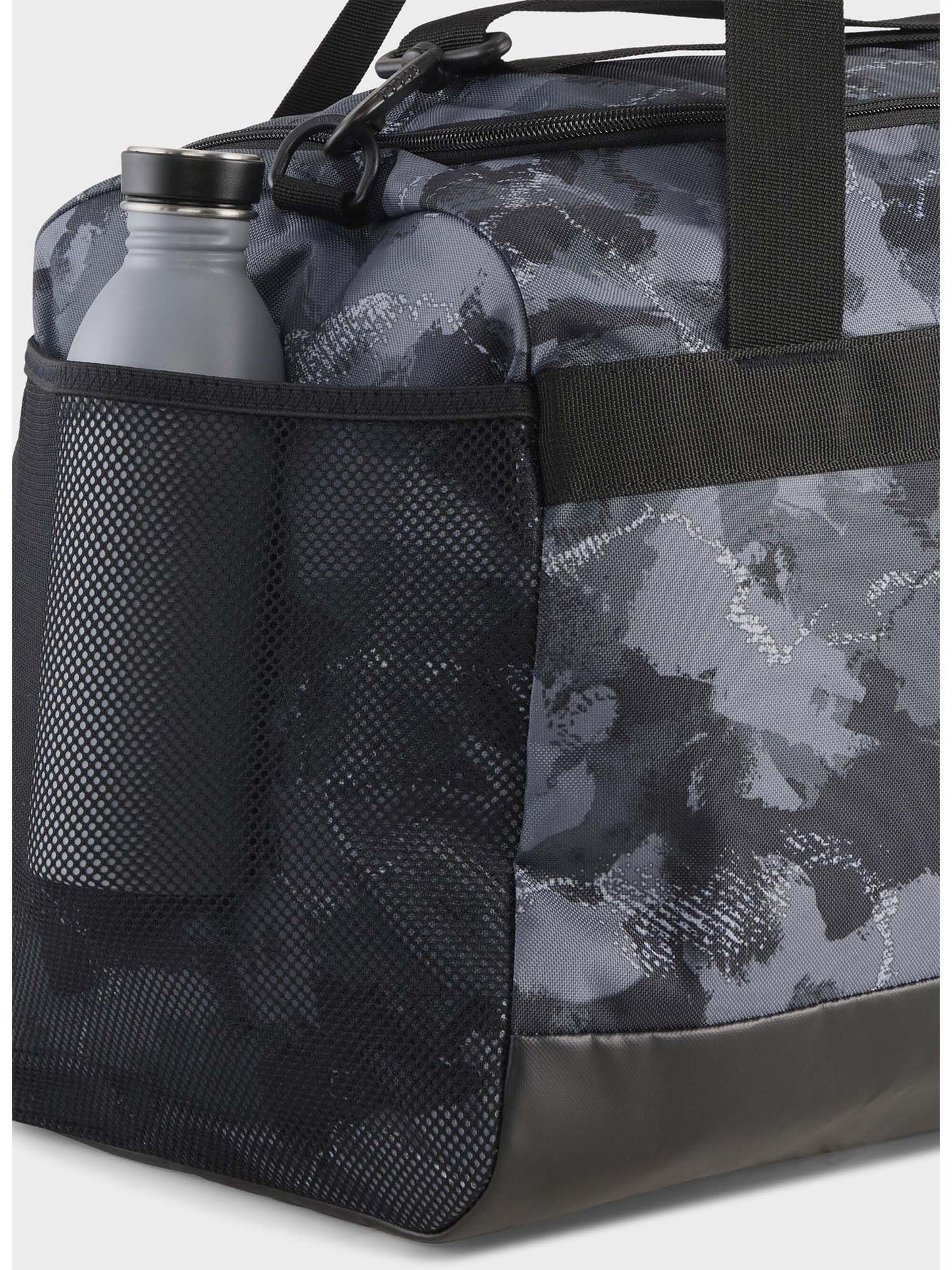 Borsone Puma nero unisex adulto versatile e capiente per lo sport