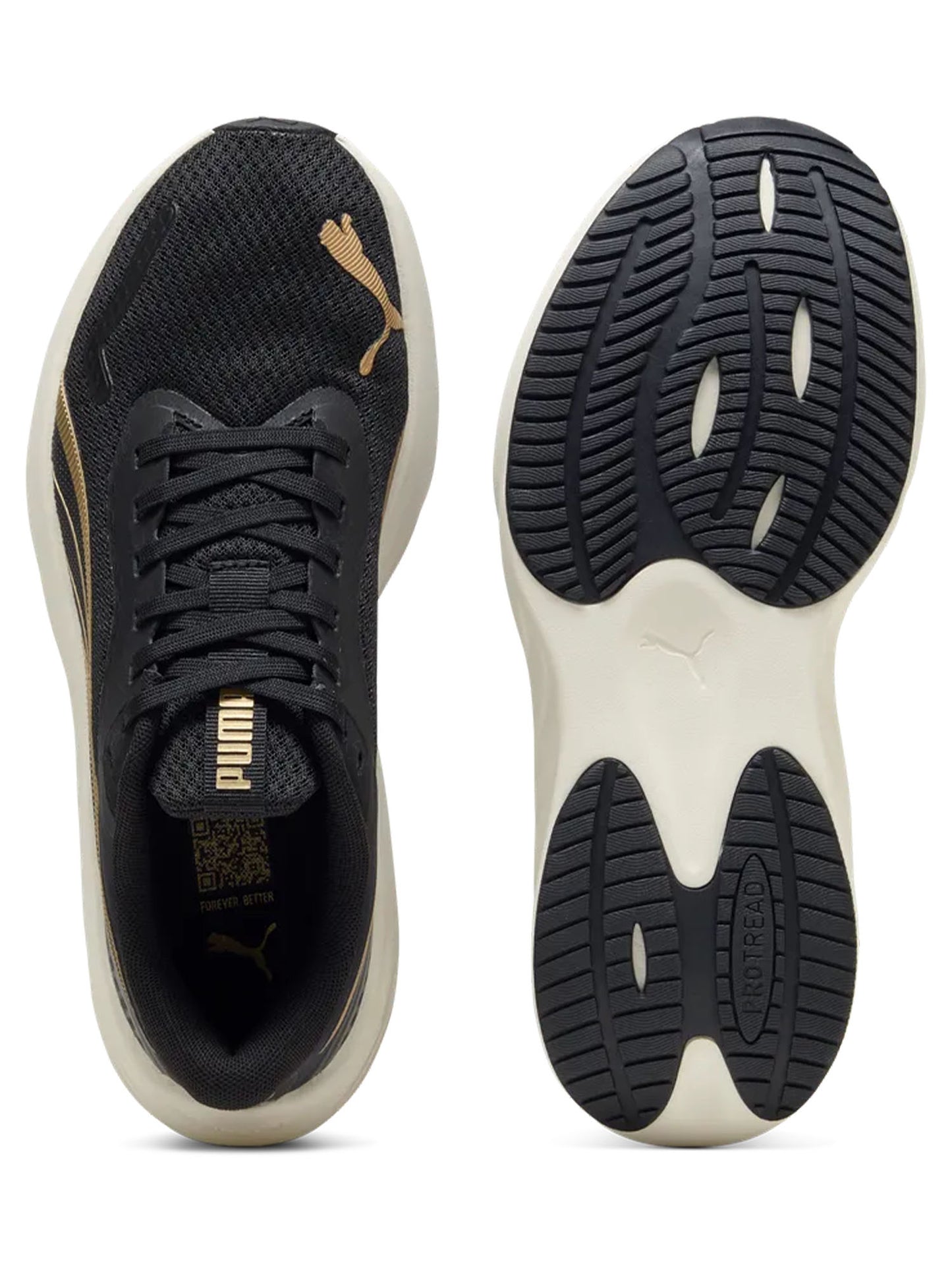 Puma Pounce Lite, scarpe running ultraleggere da donna nere