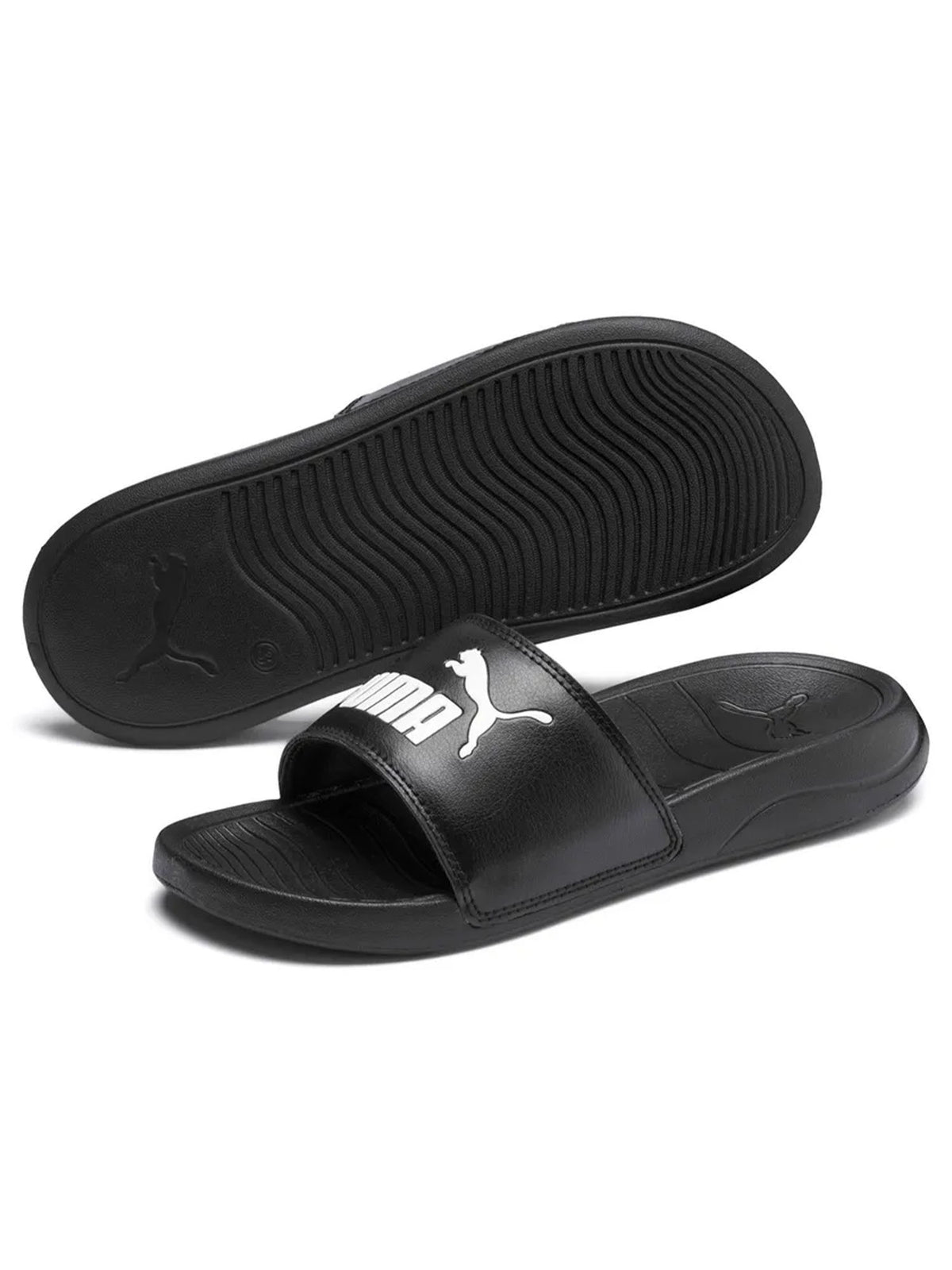 Puma popcat 20 ciabatte infradito mare da bambino/a nero