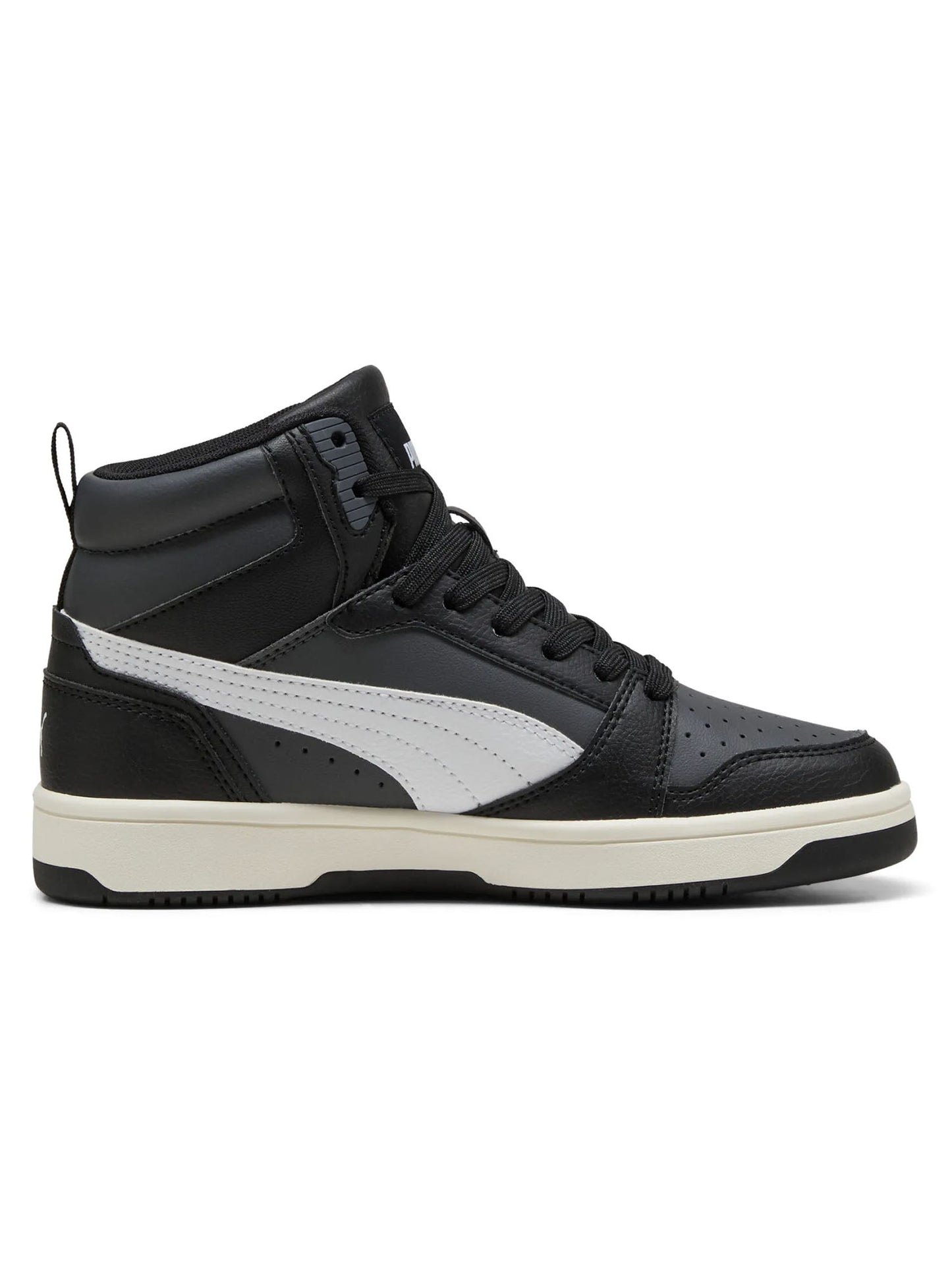 SNEAKERS REBOUND V6 MID PUMA DA RAGAZZI NERO