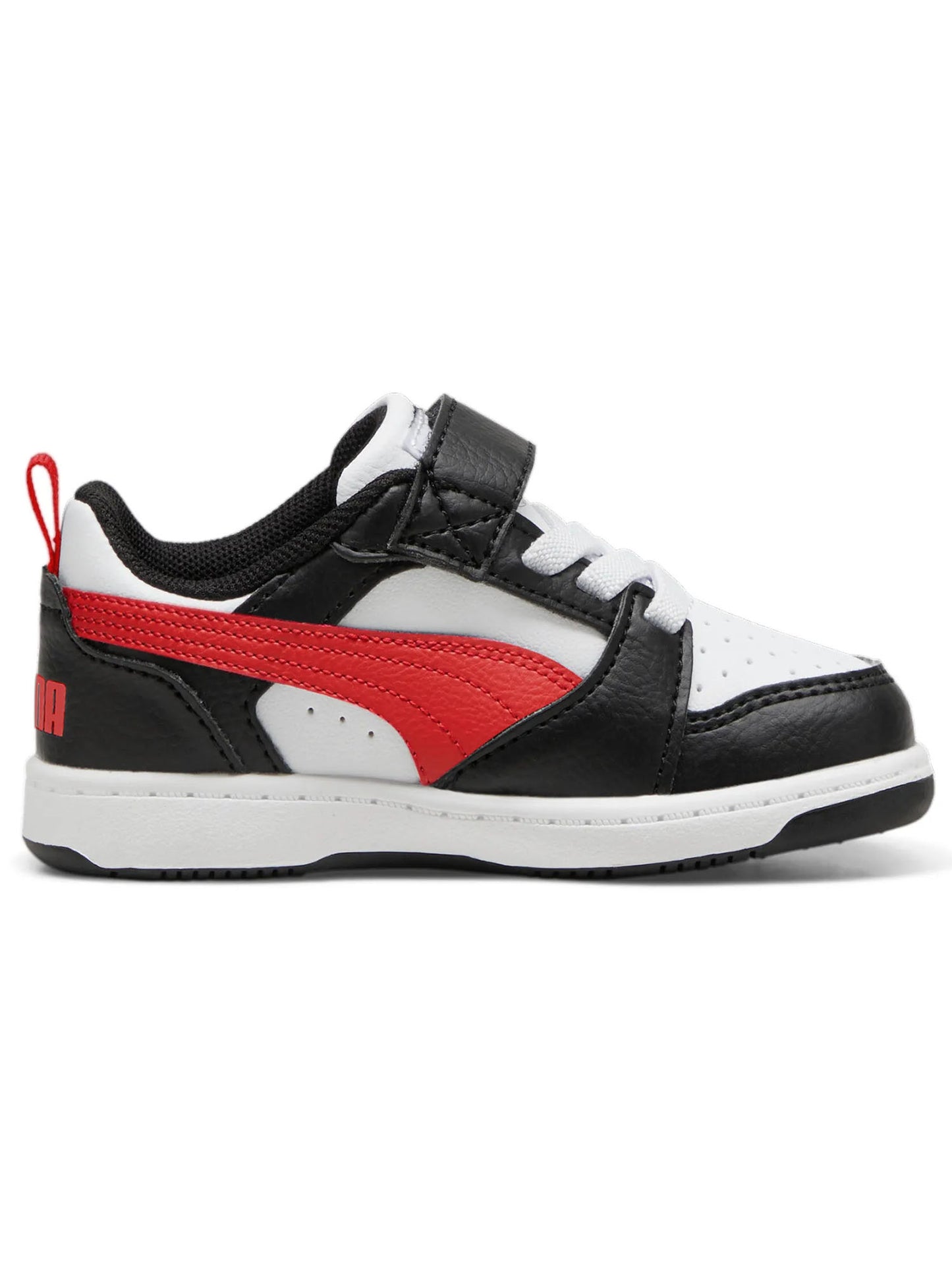 SNEAKERS REBOUND V6 LOW PUMA DA BIMBO BIANCO ROSSO