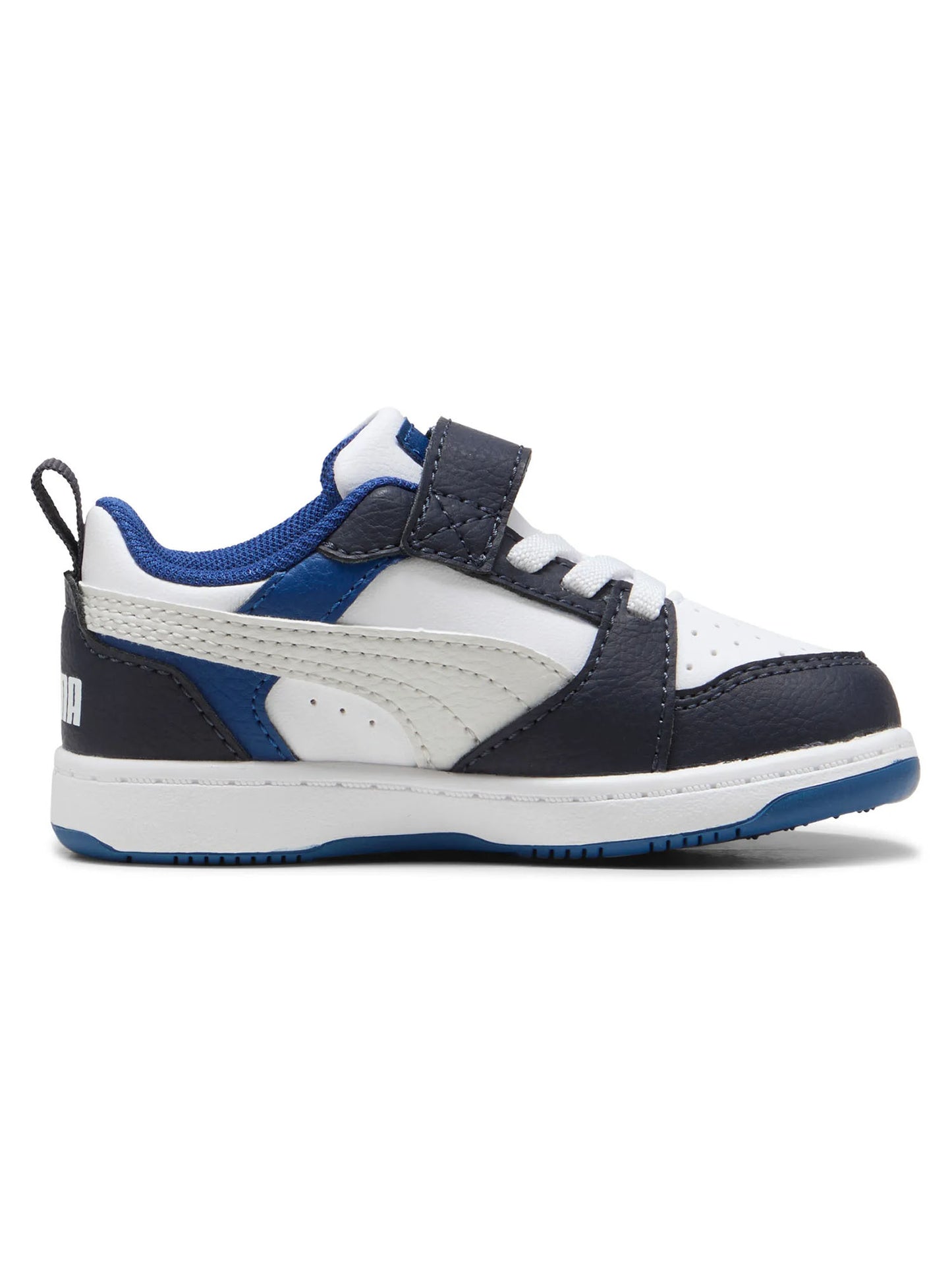 SNEAKERS REBOUND V6 LOW PUMA DA BIMBO BIANCO BLU