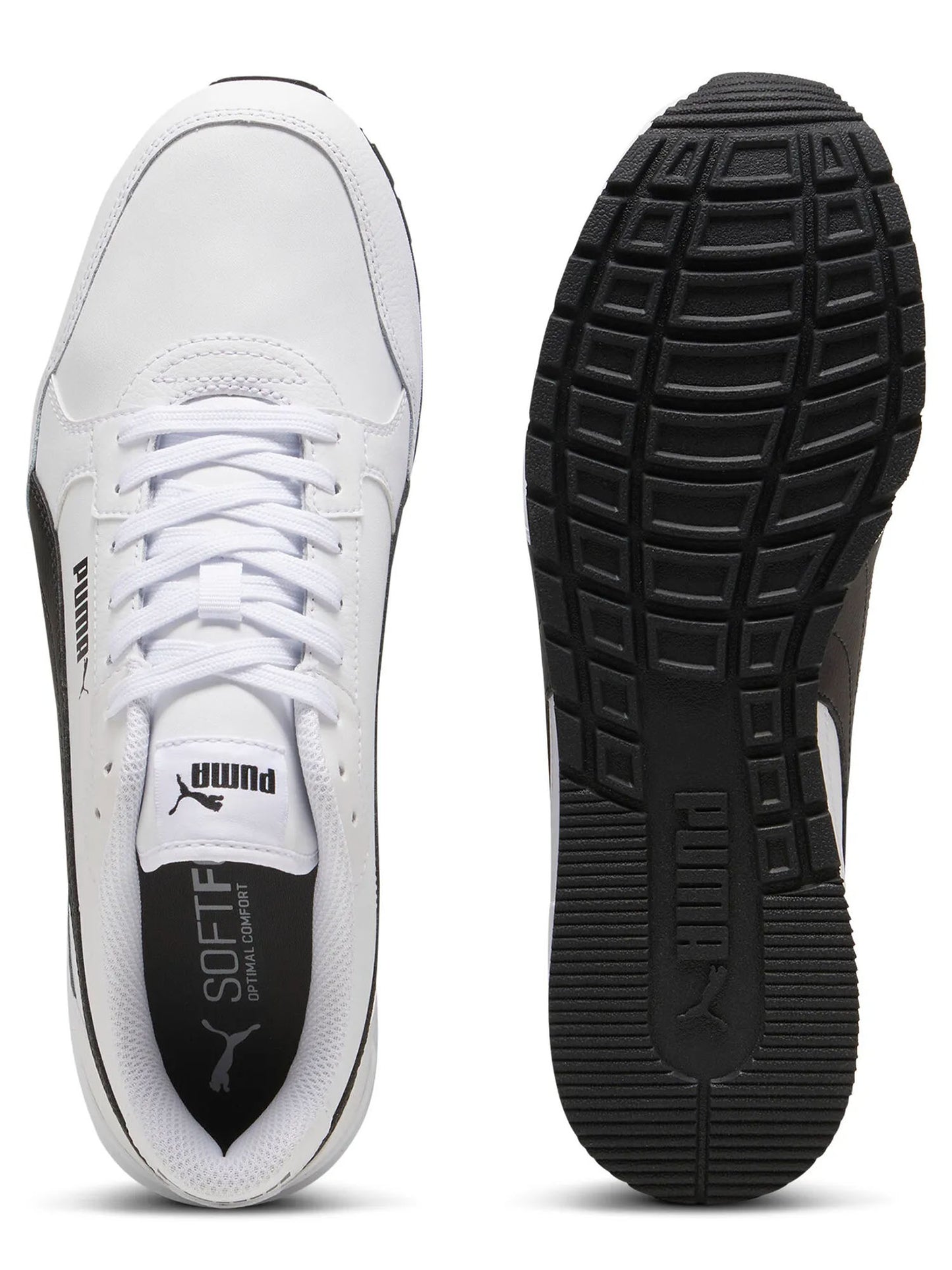 SNEAKERS ST RUNNER V4 PUMA DA UOMO BIANCO NERO