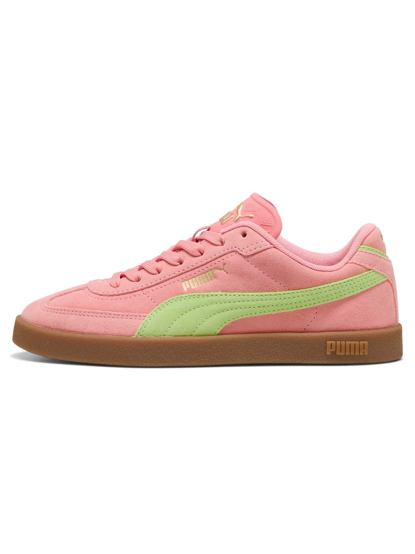 SNEAKERS CLUB II ERA SUEDE PUMA DA DONNA ROSA LIME