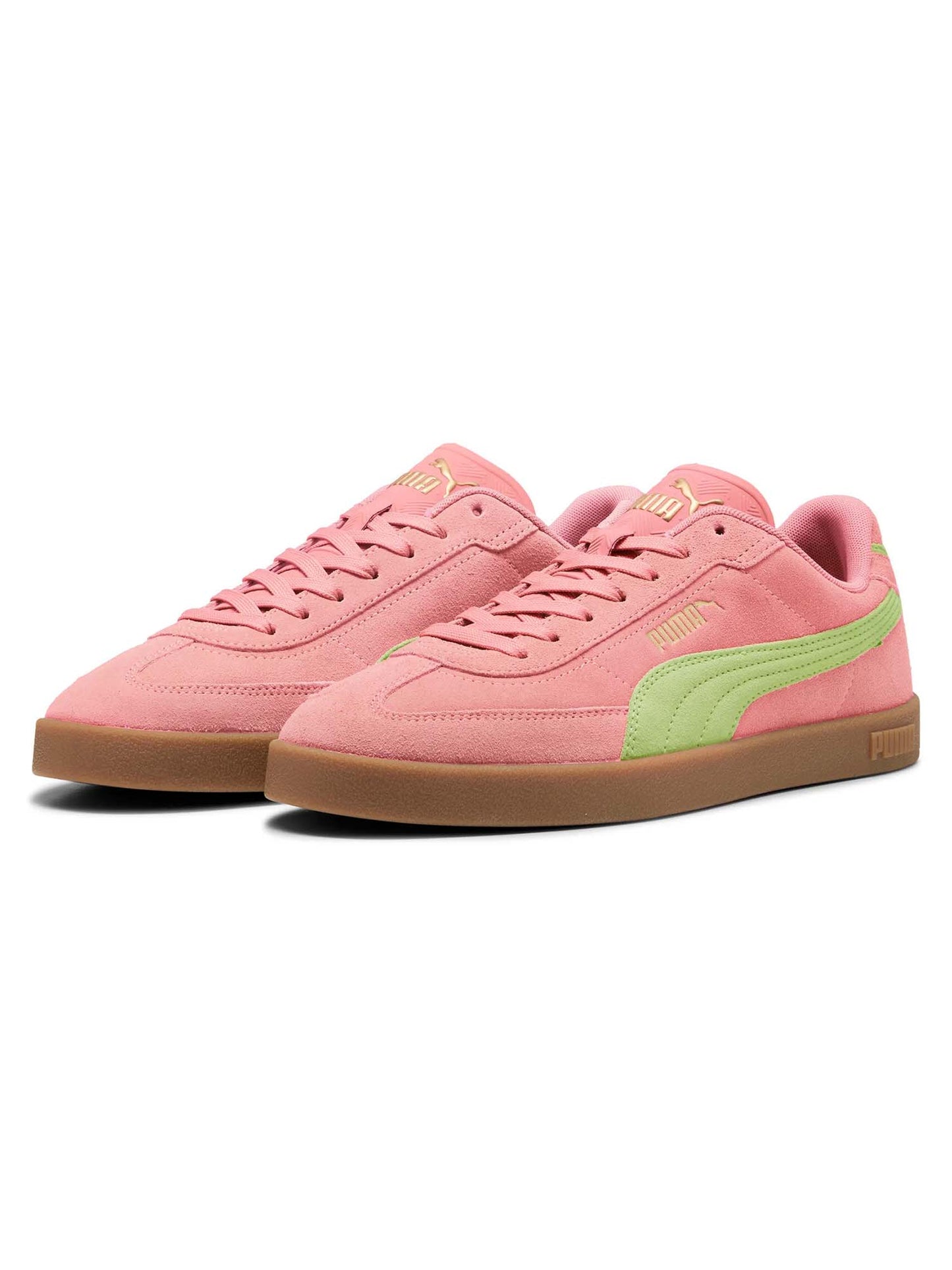 SNEAKERS CLUB II ERA SUEDE PUMA DA DONNA ROSA LIME