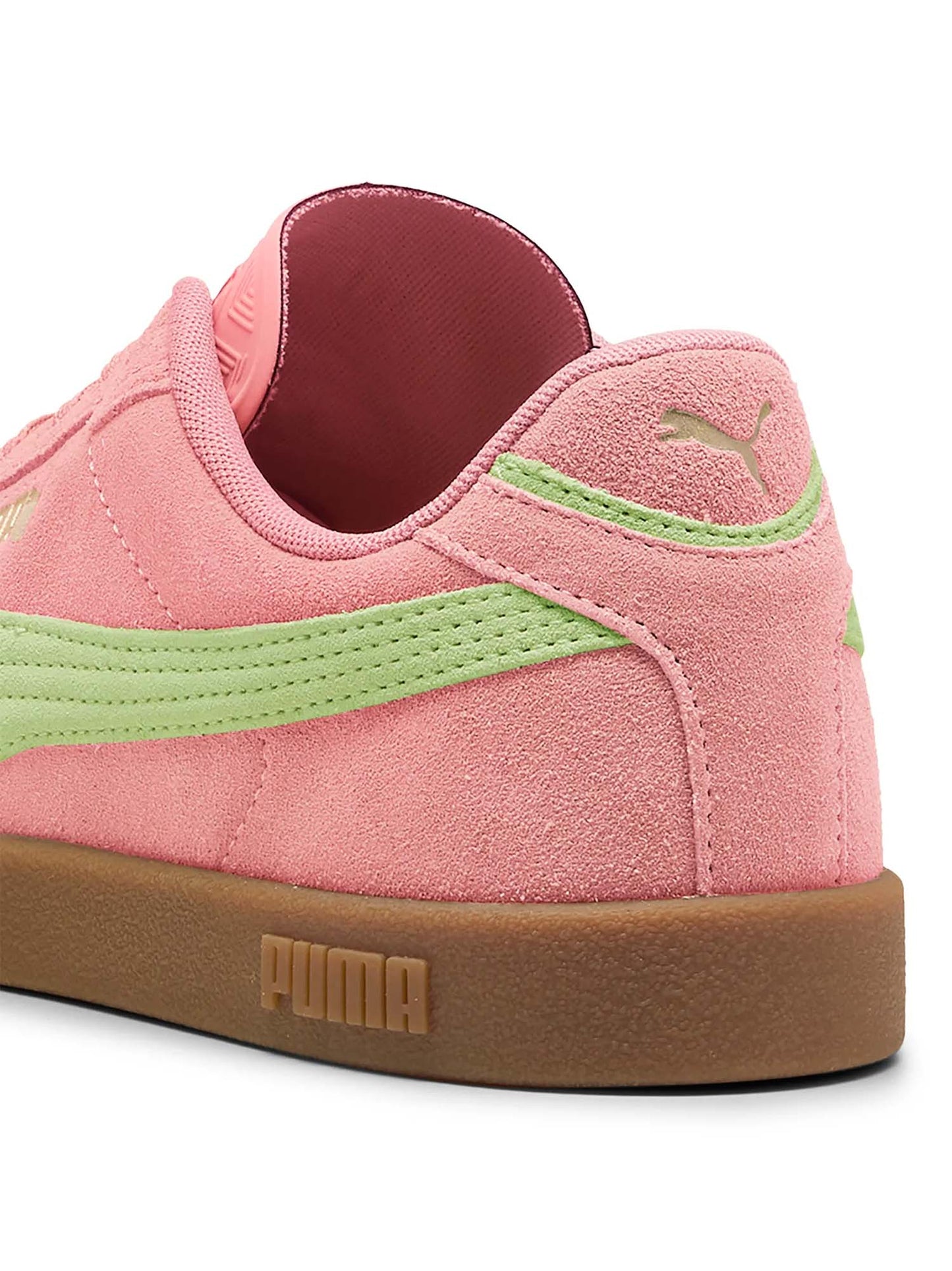 SNEAKERS CLUB II ERA SUEDE PUMA DA DONNA ROSA LIME