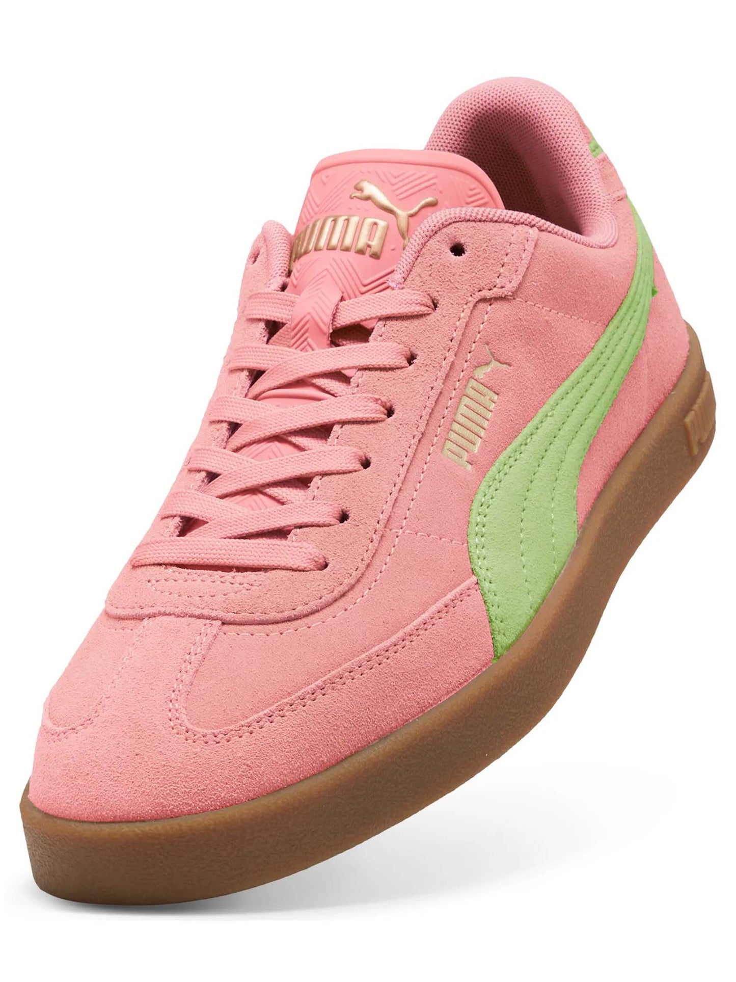 SNEAKERS CLUB II ERA SUEDE PUMA DA DONNA ROSA LIME