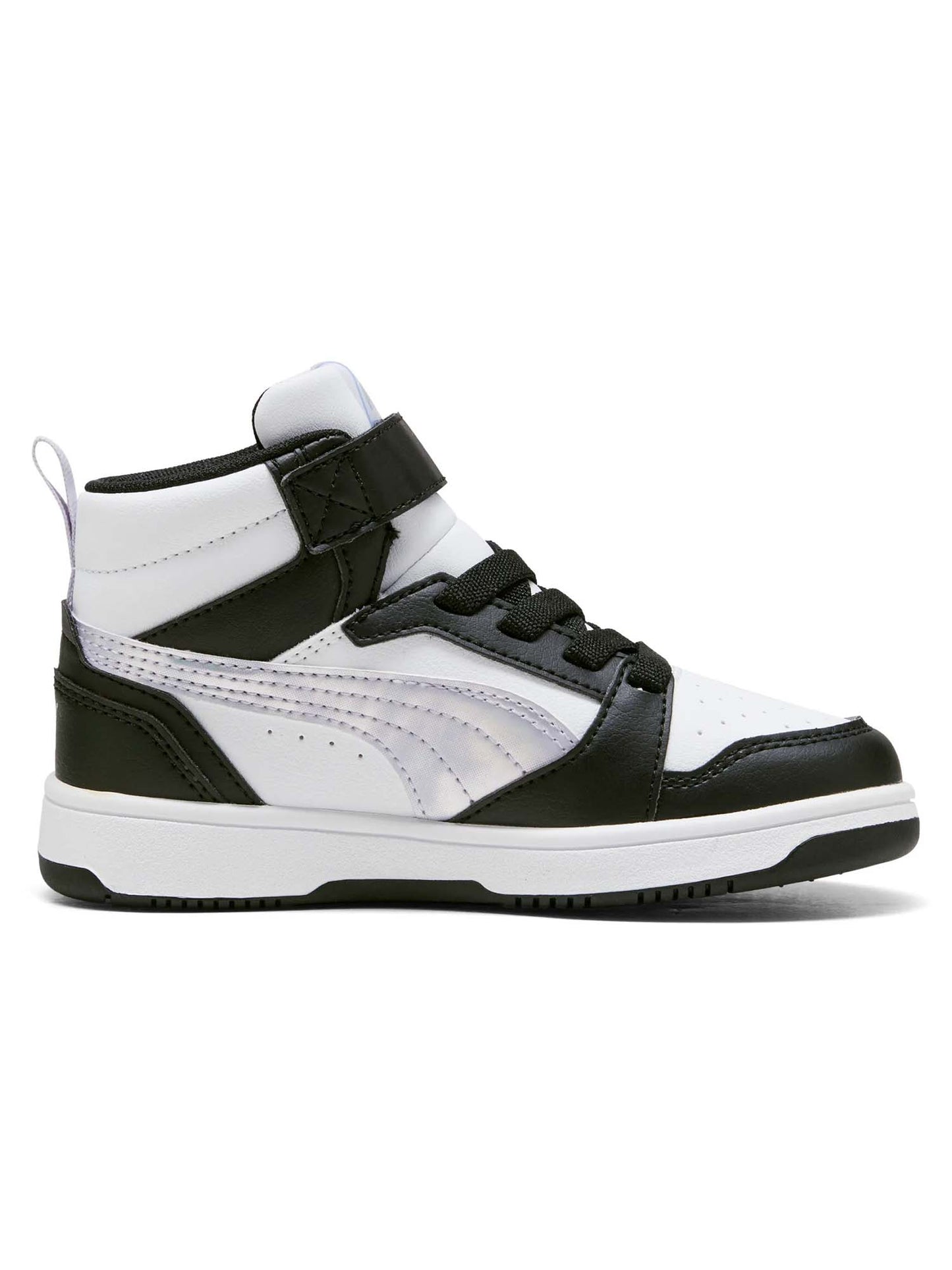 SNEAKERS ALTA REBOUND V6 MID PUMA DA BAMBINA NERO VIOLA