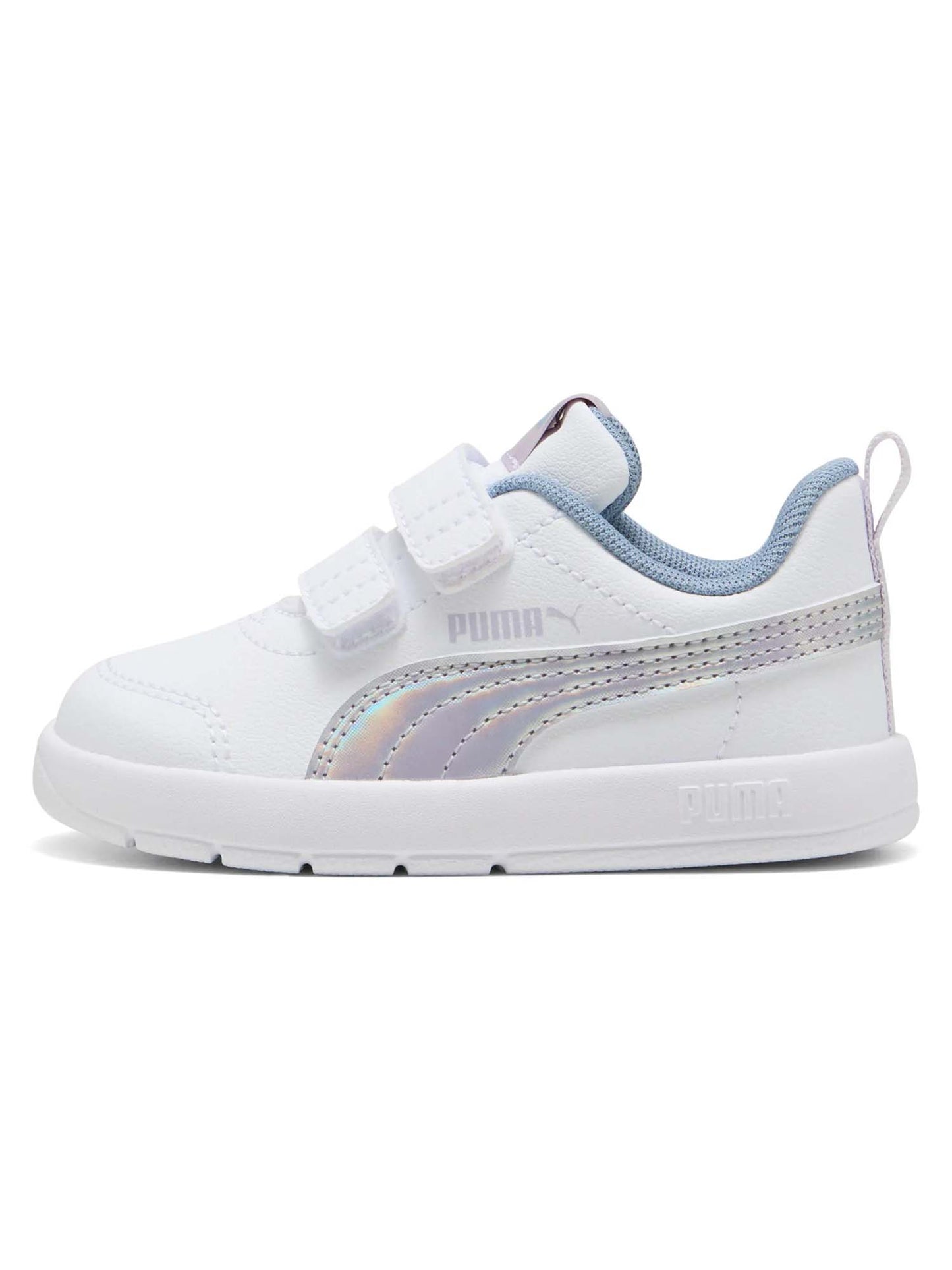 SNEAKERS COURTFLEX V3 PUMA BIANCO ARGENTO