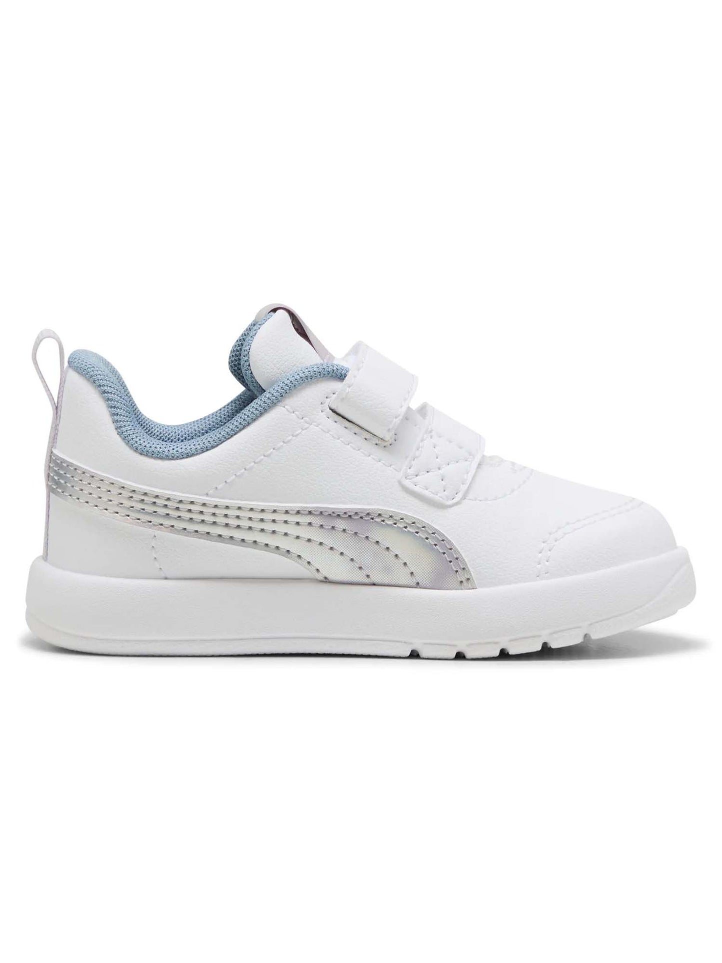 SNEAKERS COURTFLEX V3 PUMA BIANCO ARGENTO