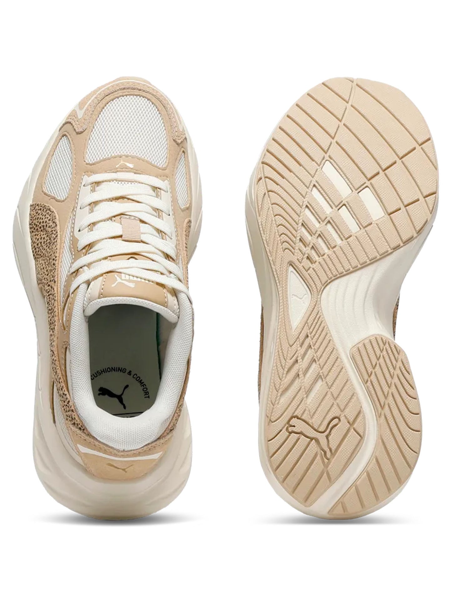Sneakers Puma Topcat unisex beige dallo stile sportivo e versatile