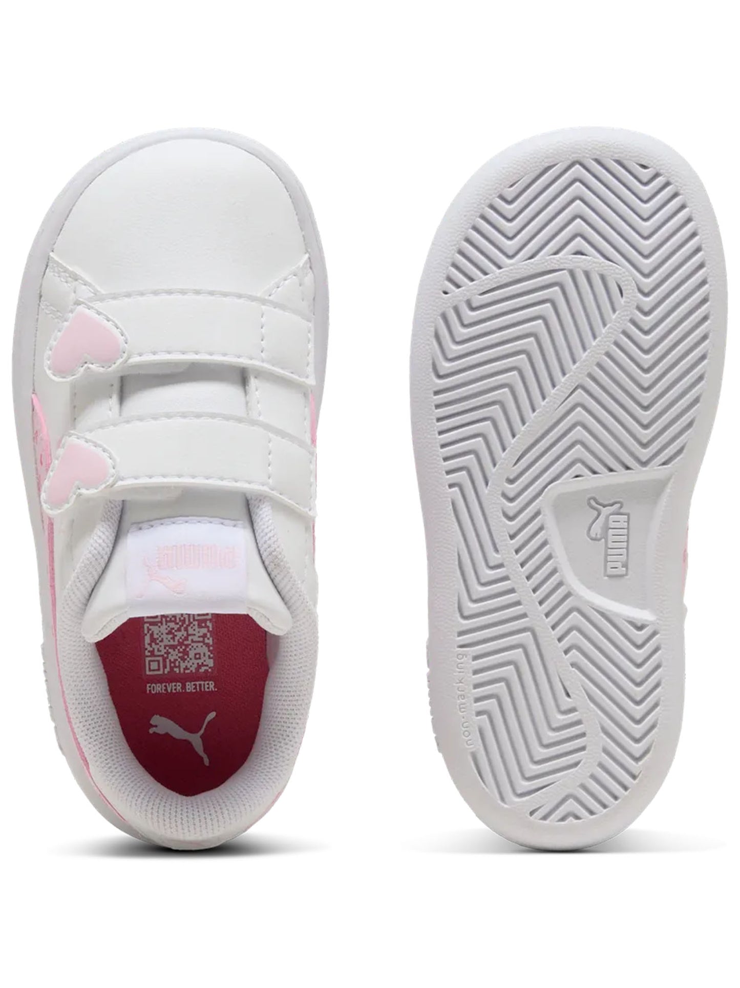 Puma Smash 3.0 Hearty, sneakers sportive unisex per bambino multicolore