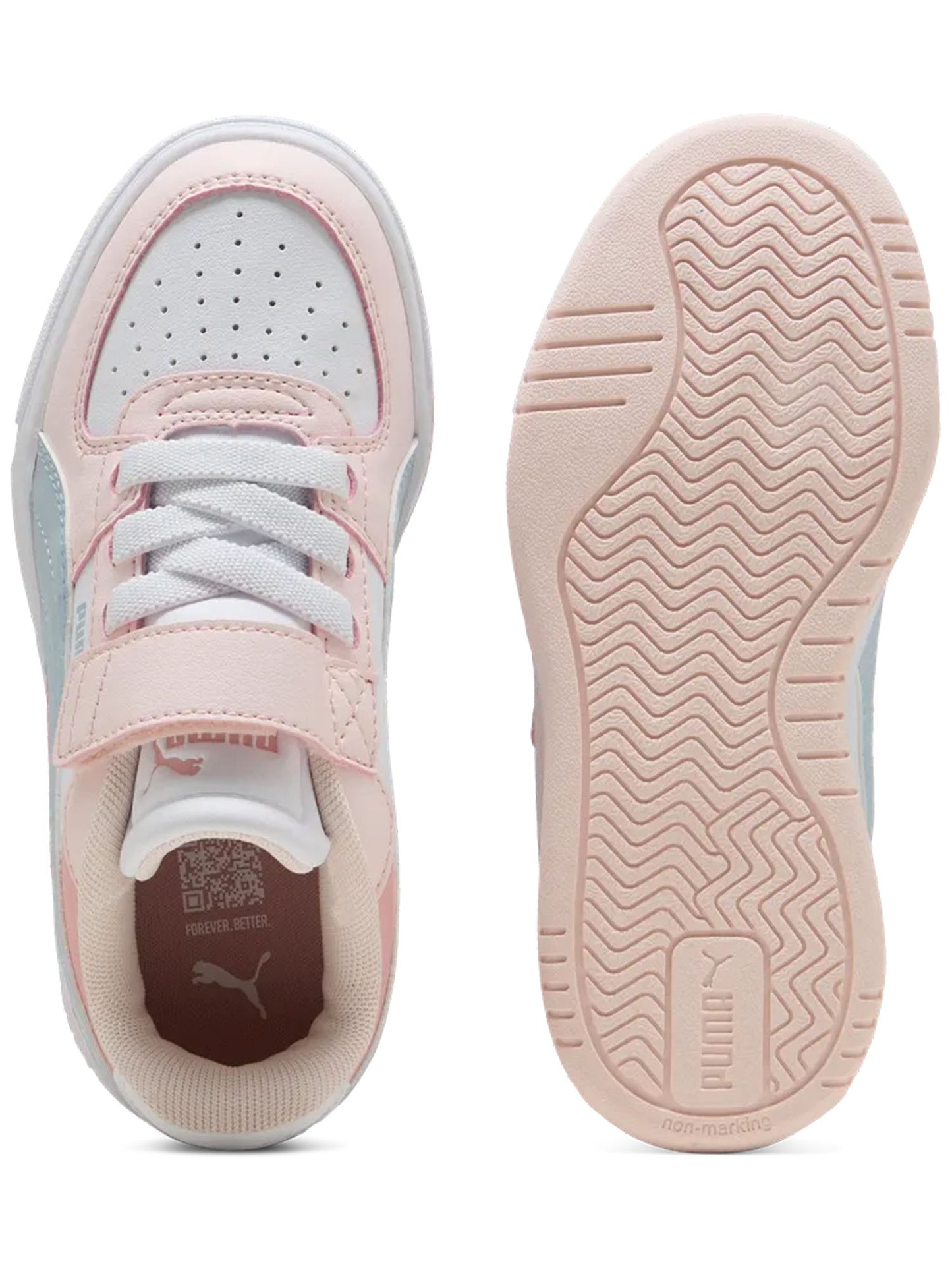 Sneakers Puma Caven III Block unisex bambino fucsia dal design sportivo