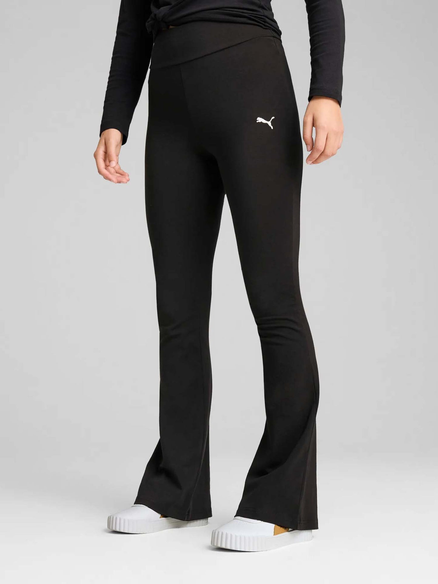 LEGGINGS FLARED PUMA DA DONNA NERO
