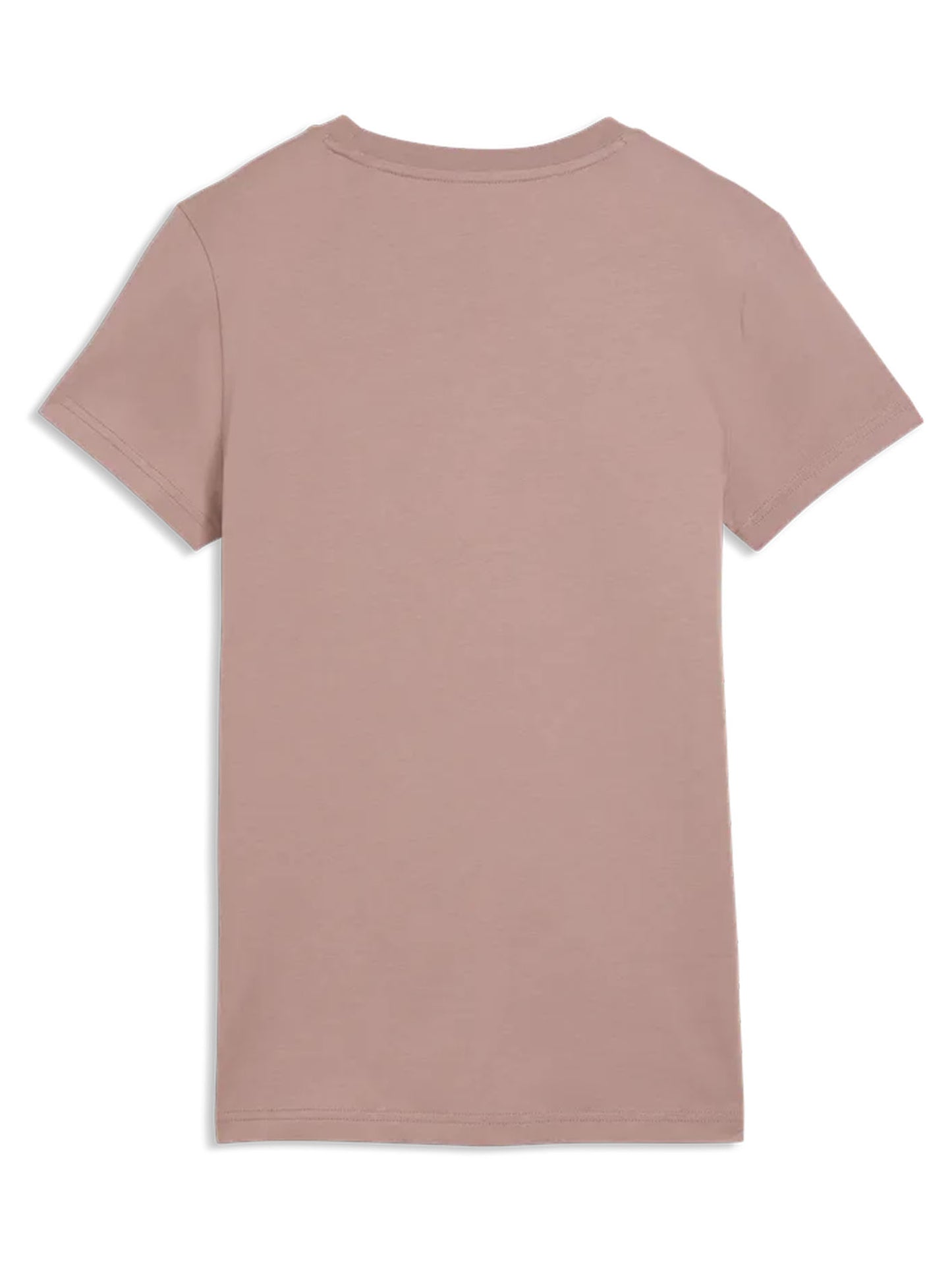Puma Essentials, t-shirt donna in cotone viola con logo No. 1
