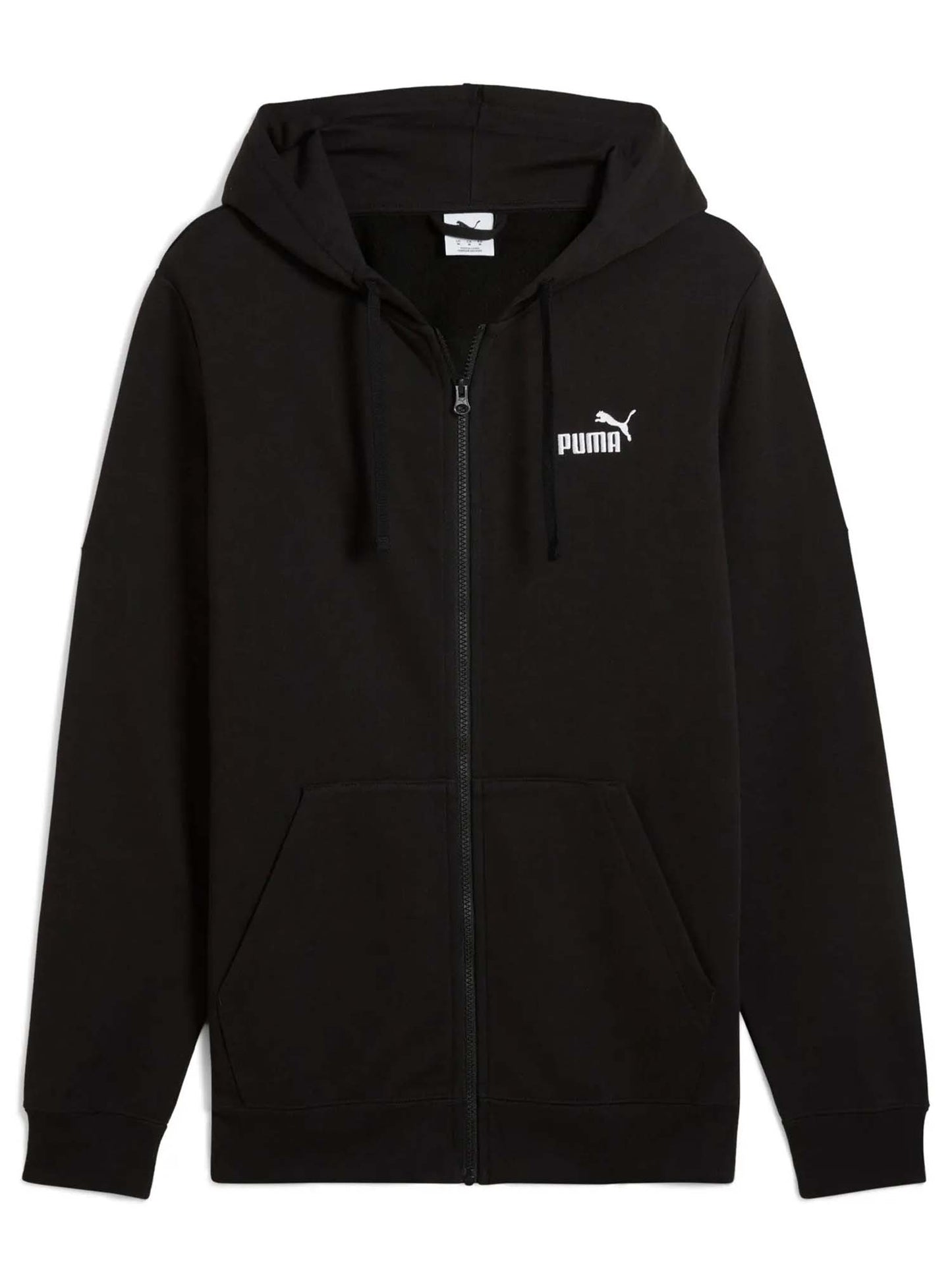 FELPA FULL ZIP PUMA DA UOMO NERO