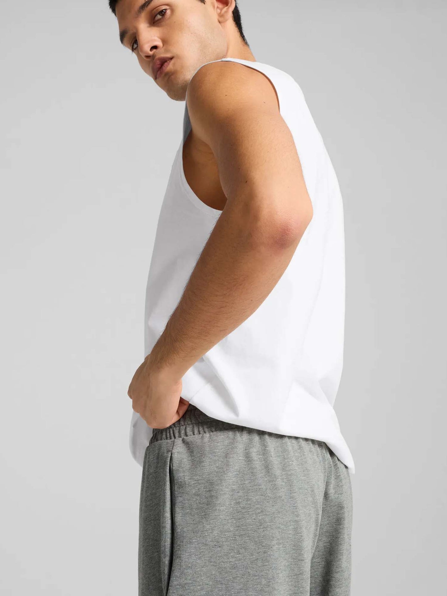 SHORT SPORTIVO PUMA DA UOMO GRIGIO