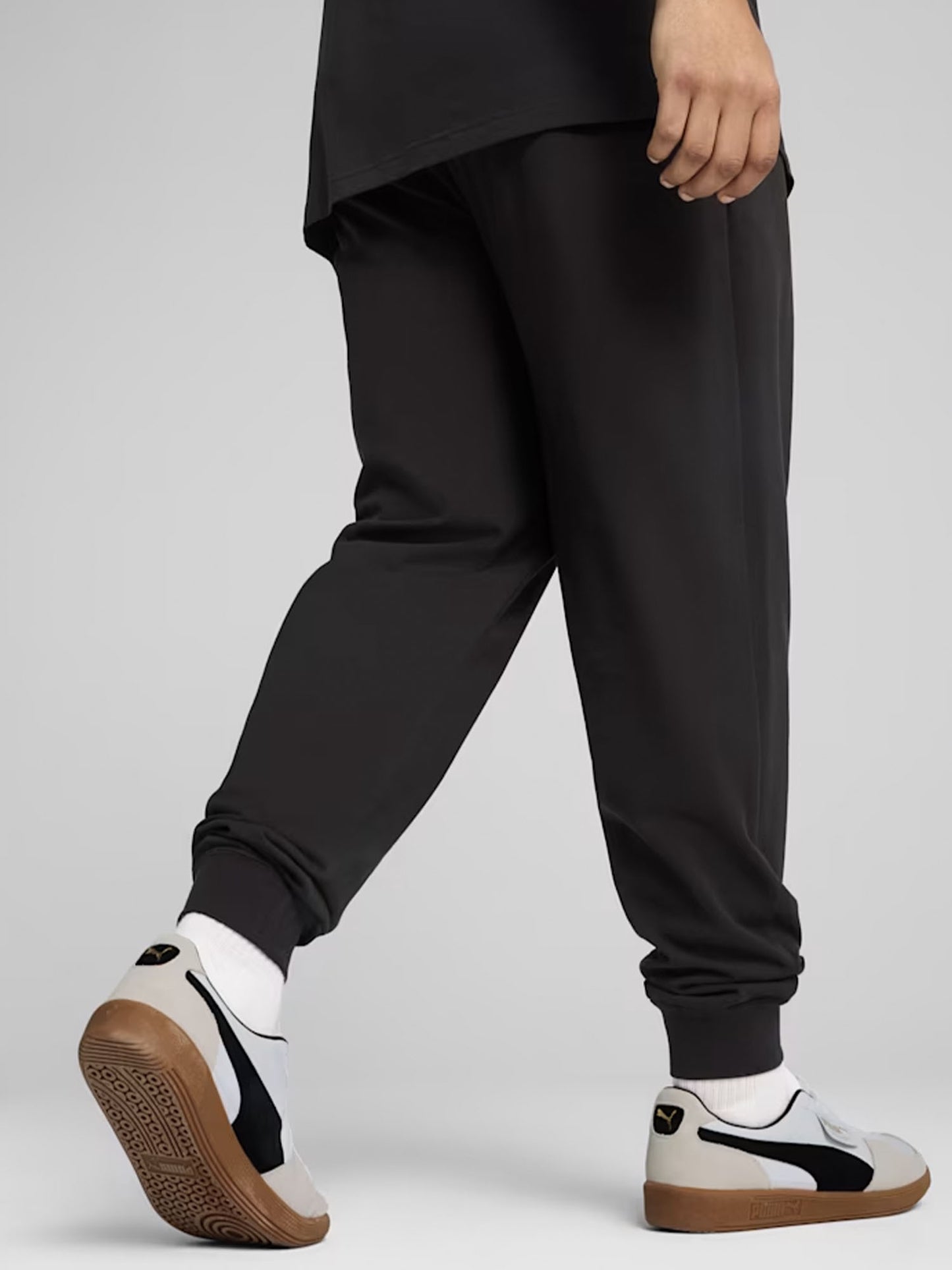 PANTALONE IN JERSEY PUMA UOMO NERO