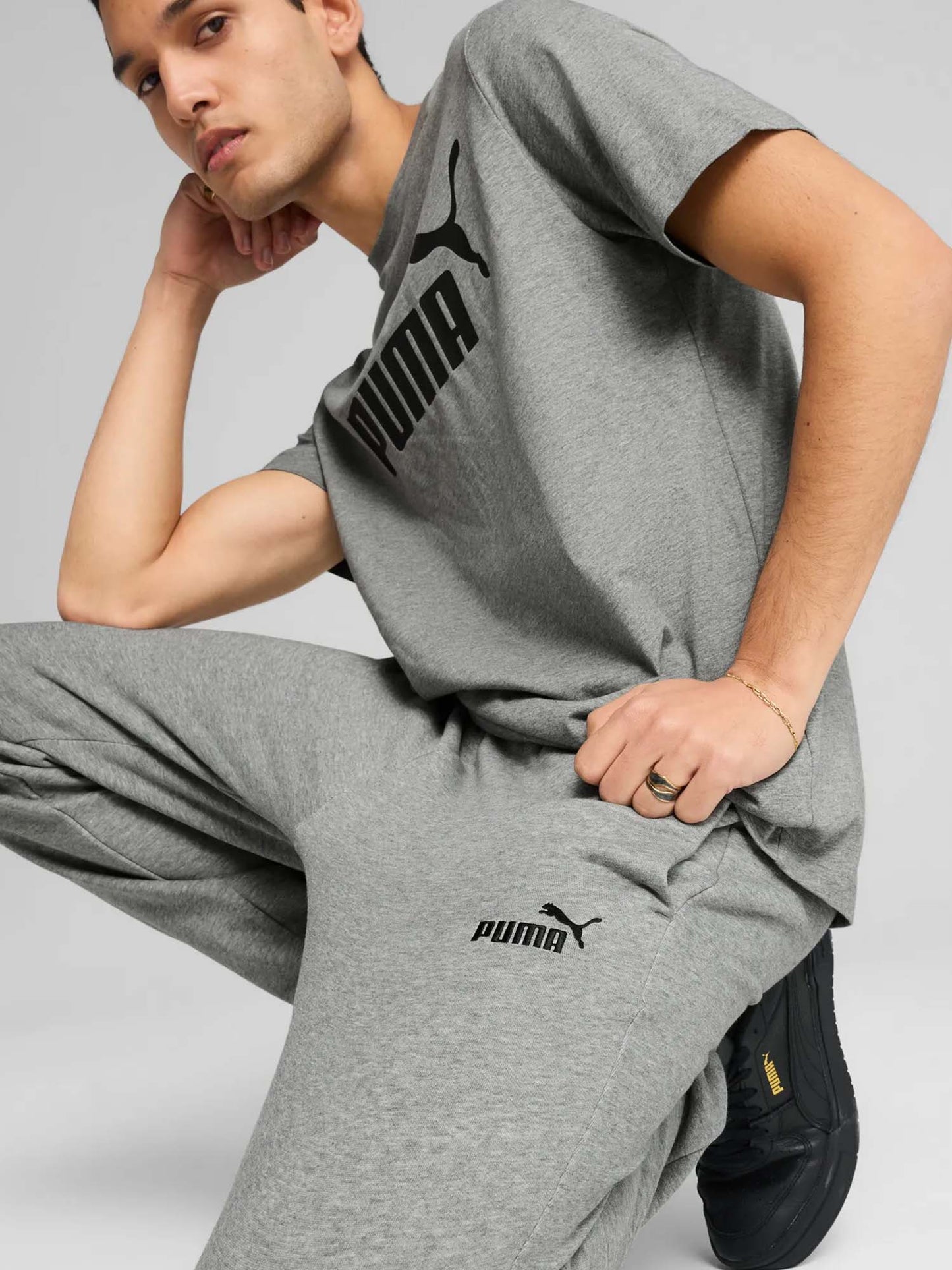 PANTALONE SPORTIVO PUMA SLIM FL DA UOMO GRIGIO