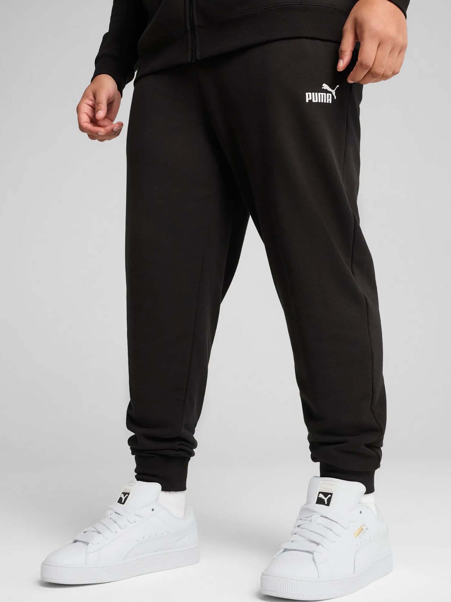 PANTALONE TUTA SLIM FT PUMA DA UOMO NERO