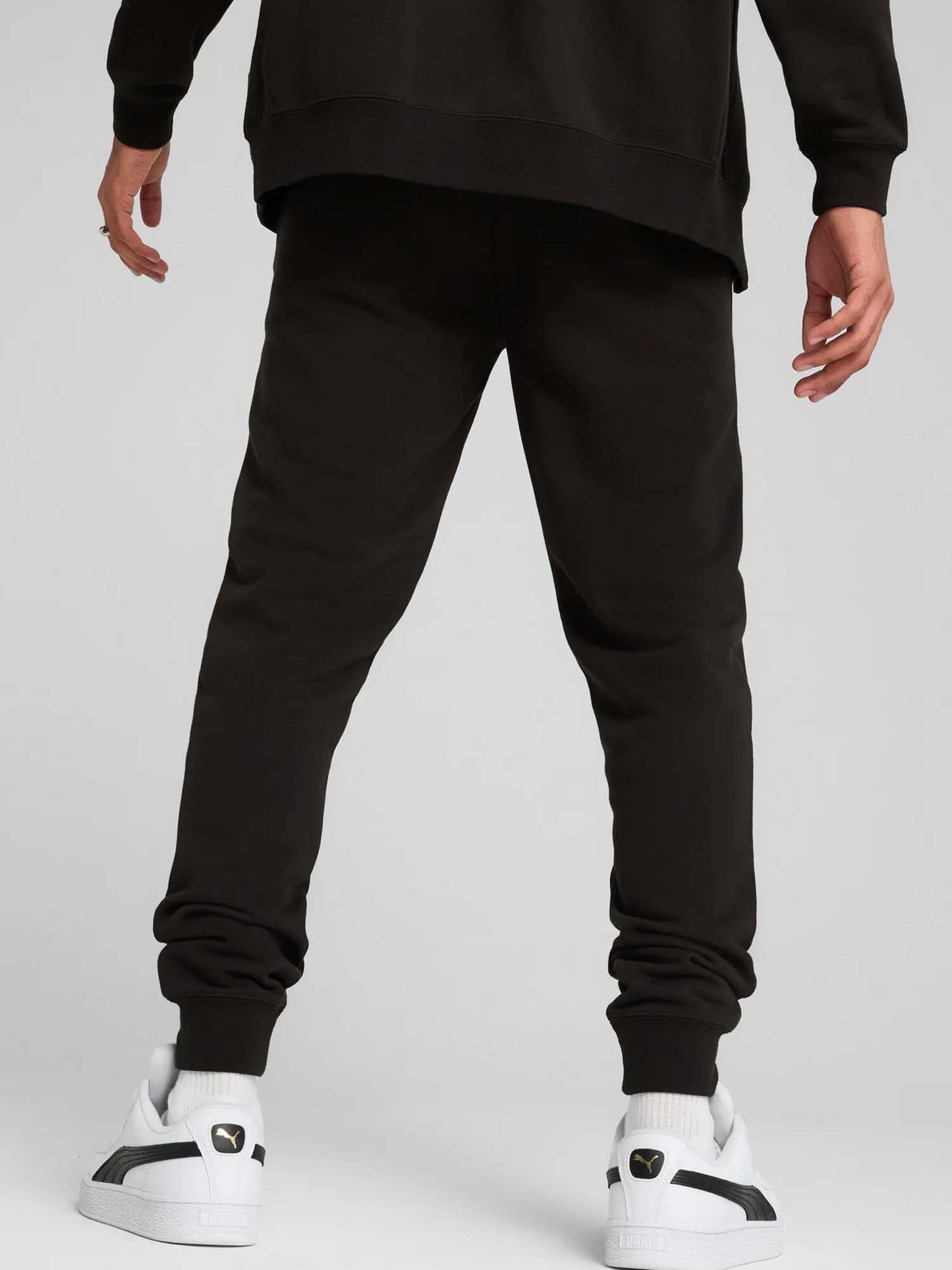 PANTALONE TUTA SLIM FT PUMA DA UOMO NERO