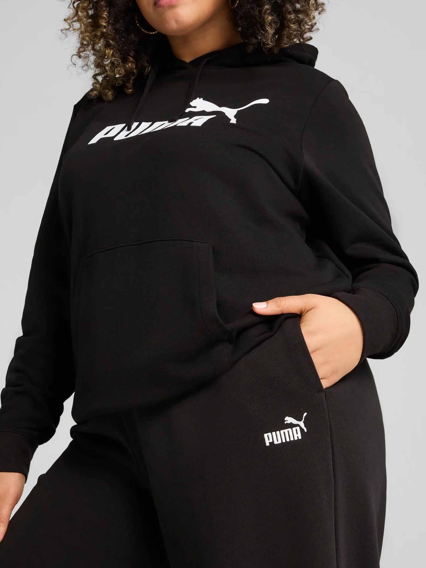 PANTALONE LARGO PUMA DA DONNA NERO