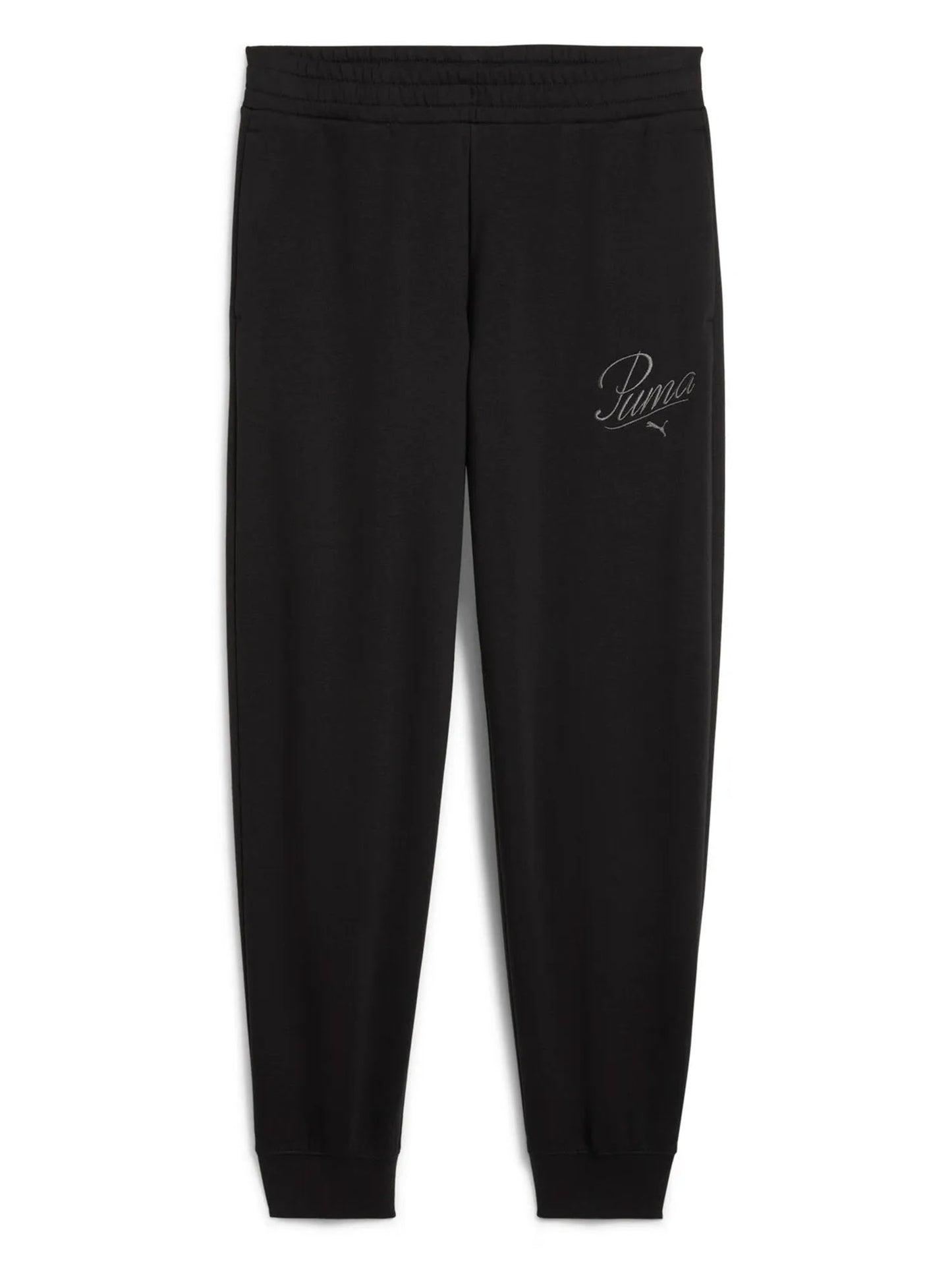 PANTALONE CON LOGO RICAMATO PUMA DONNA NERO