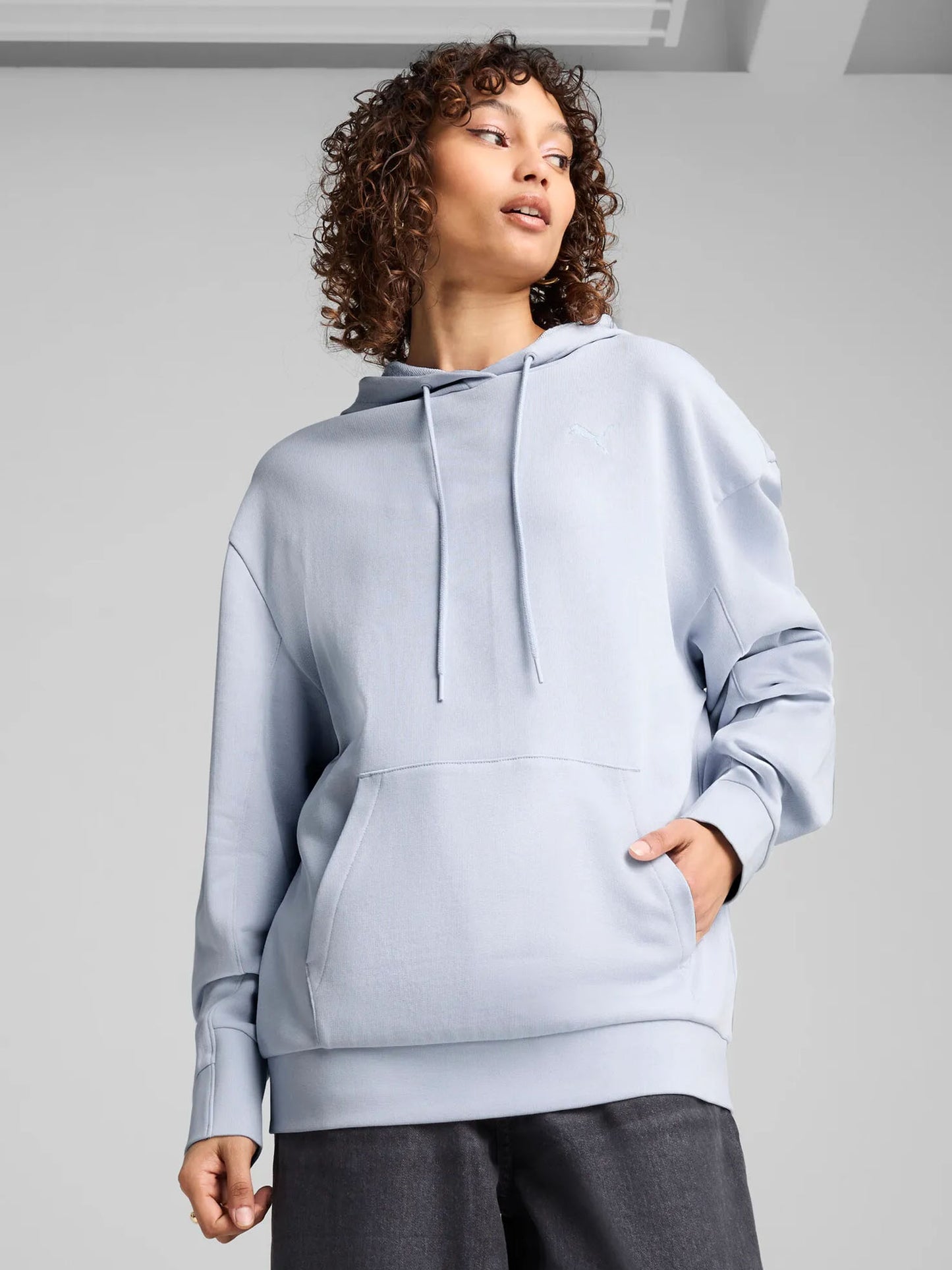 PUMA FELPA N.D'APE - CELESTE
