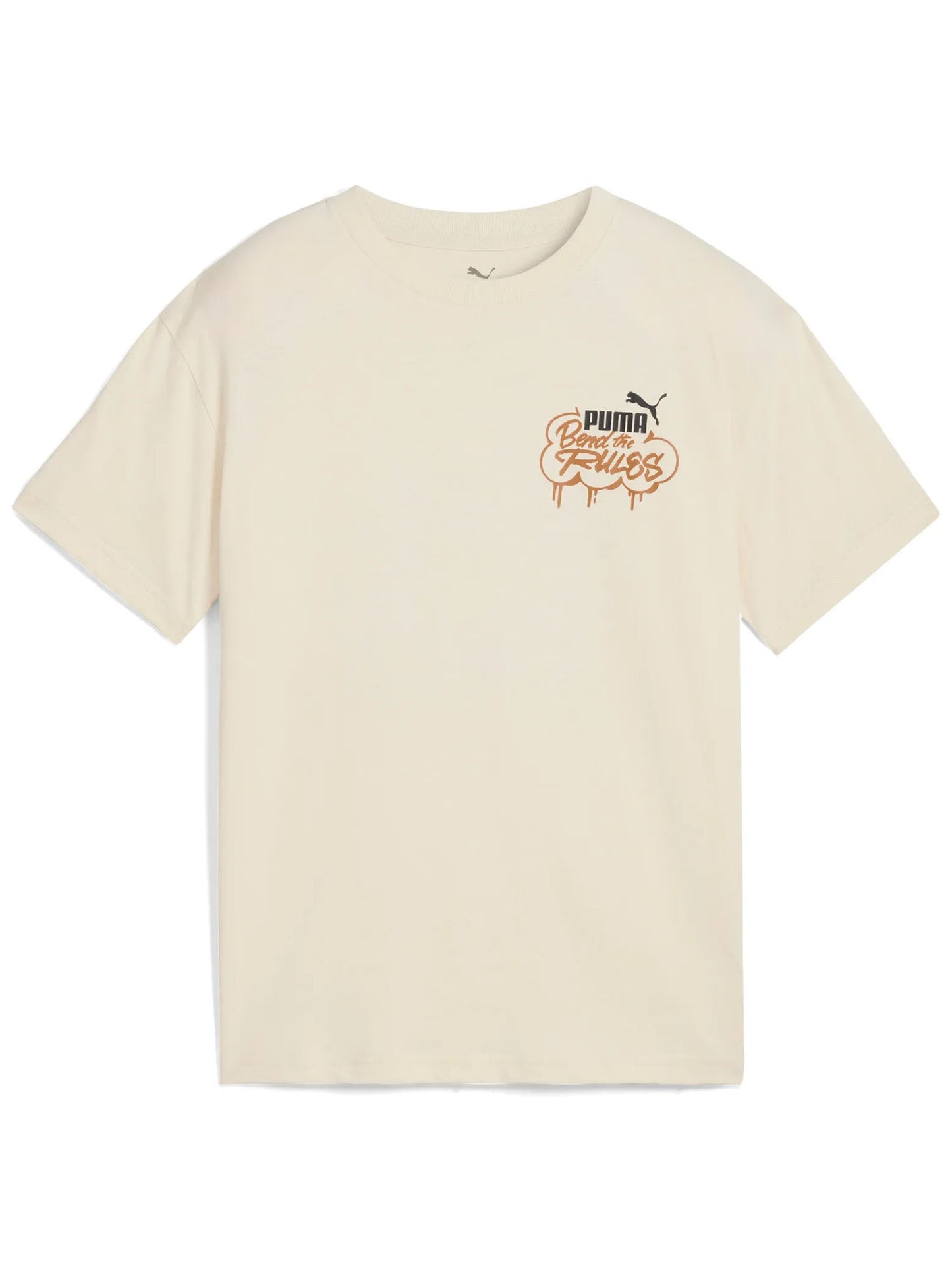 T-SHIRT MID90s PUMA DA BAMBINO PANNA