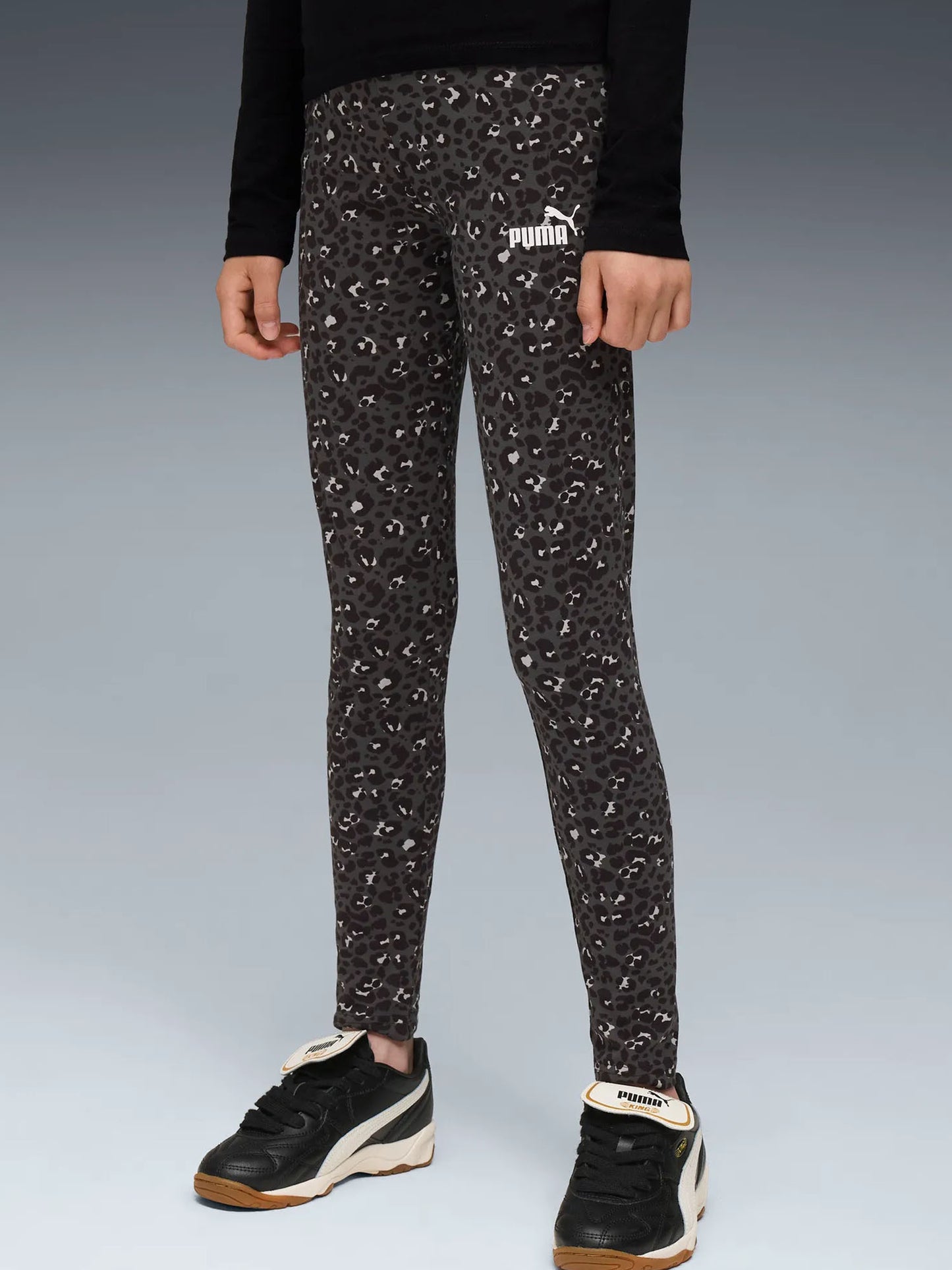 LEGGINGS CON GRAFICA ALL OVER ESSENTIALS PUMA DA RAGAZZA MACULATO