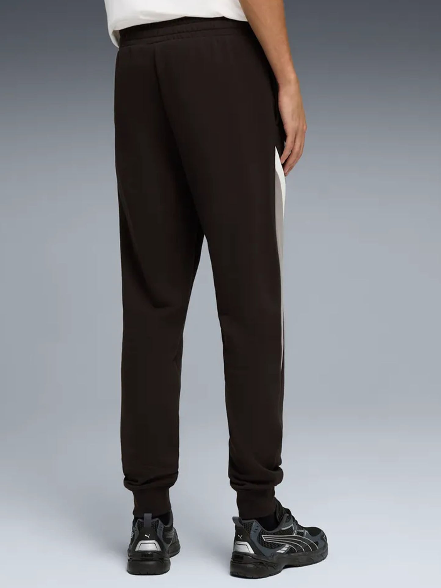 Pantaloni Essentials Block uomo di Puma in nero, comodi e versatili