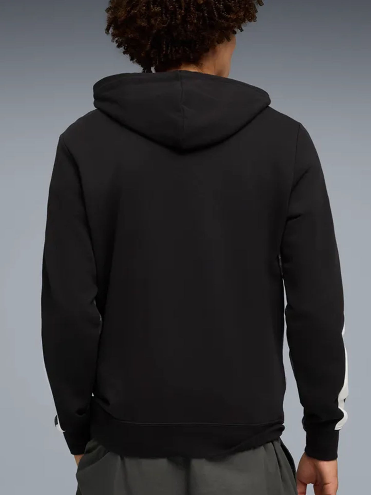 Puma Camo Hoodie, felpa con cappuccio uomo nera sportiva