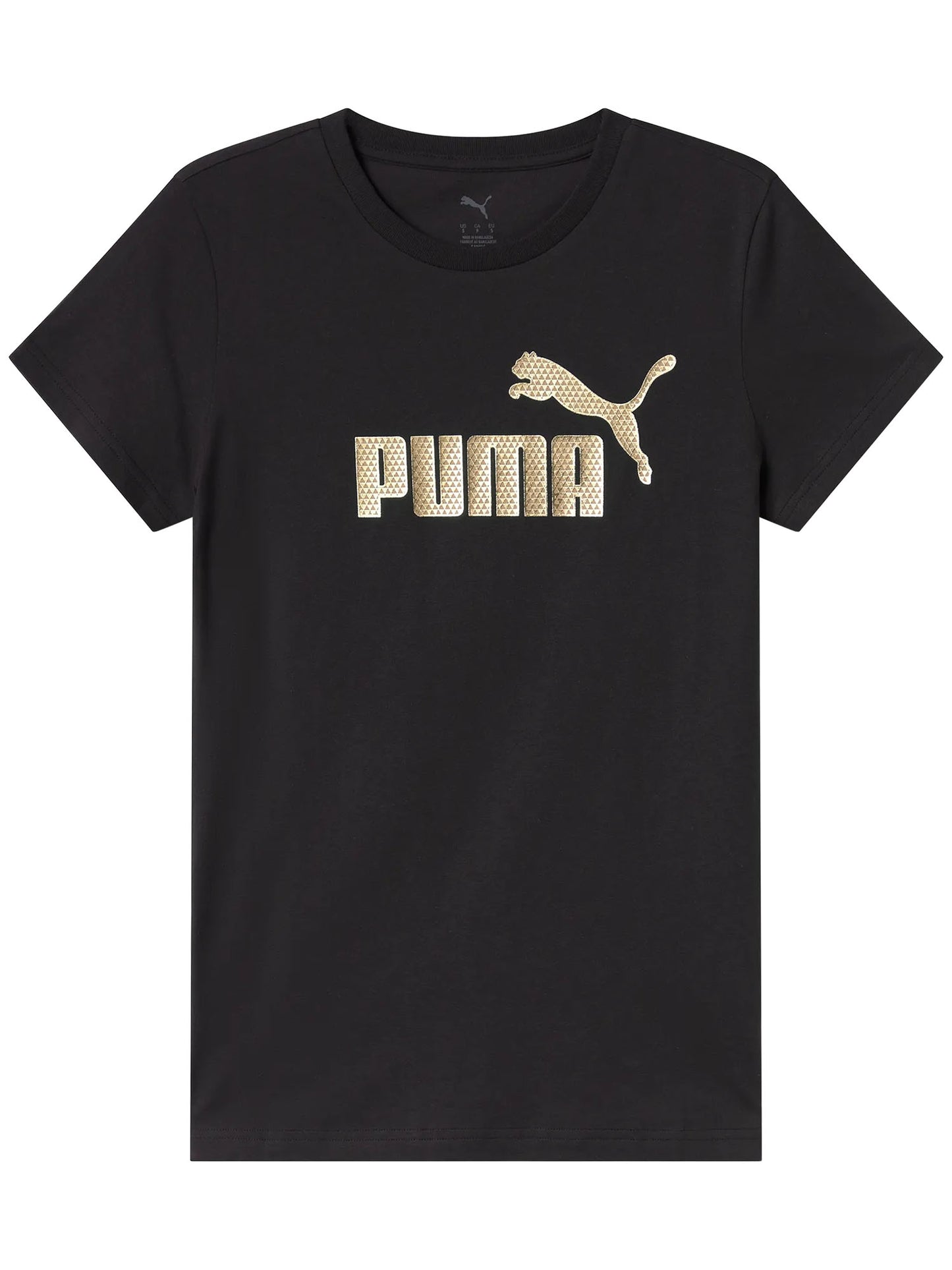 T-SHIRT MANICA CORTA PUMA DA DONNA NERO