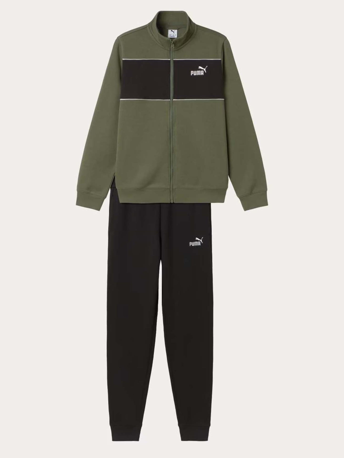Puma Essentials, tuta Unisex bambino verde