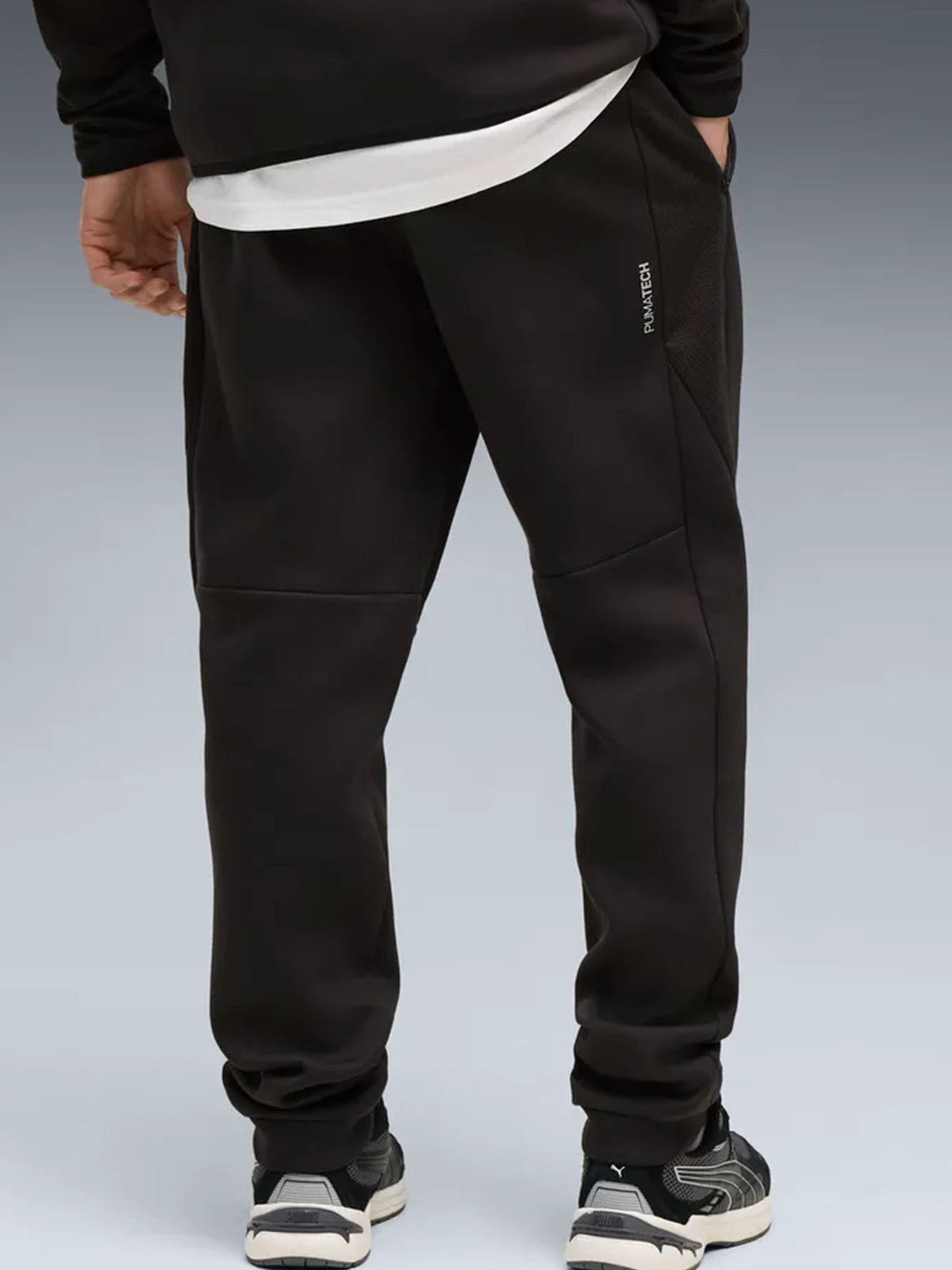 Puma pantalone tech da uomo nero