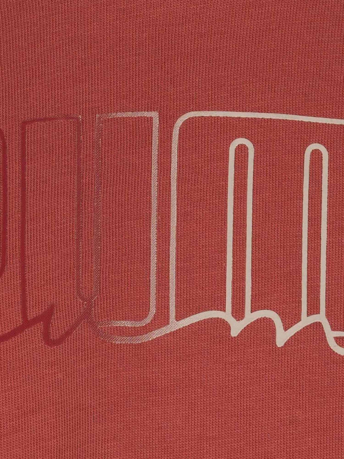 T-SHIRT BTS PUMA DA BAMBINA RUGGINE