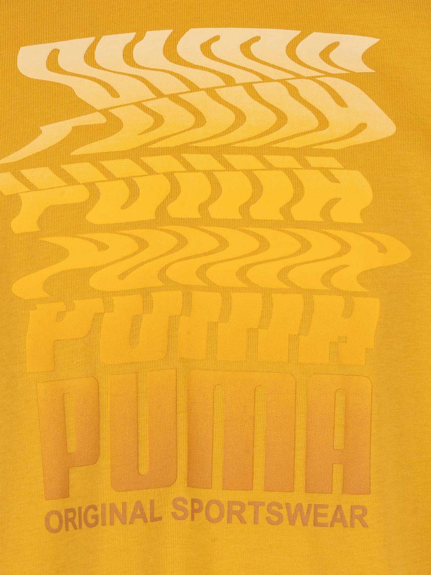 T-SHIRT BTS PUMA DA BAMBINO OCRA