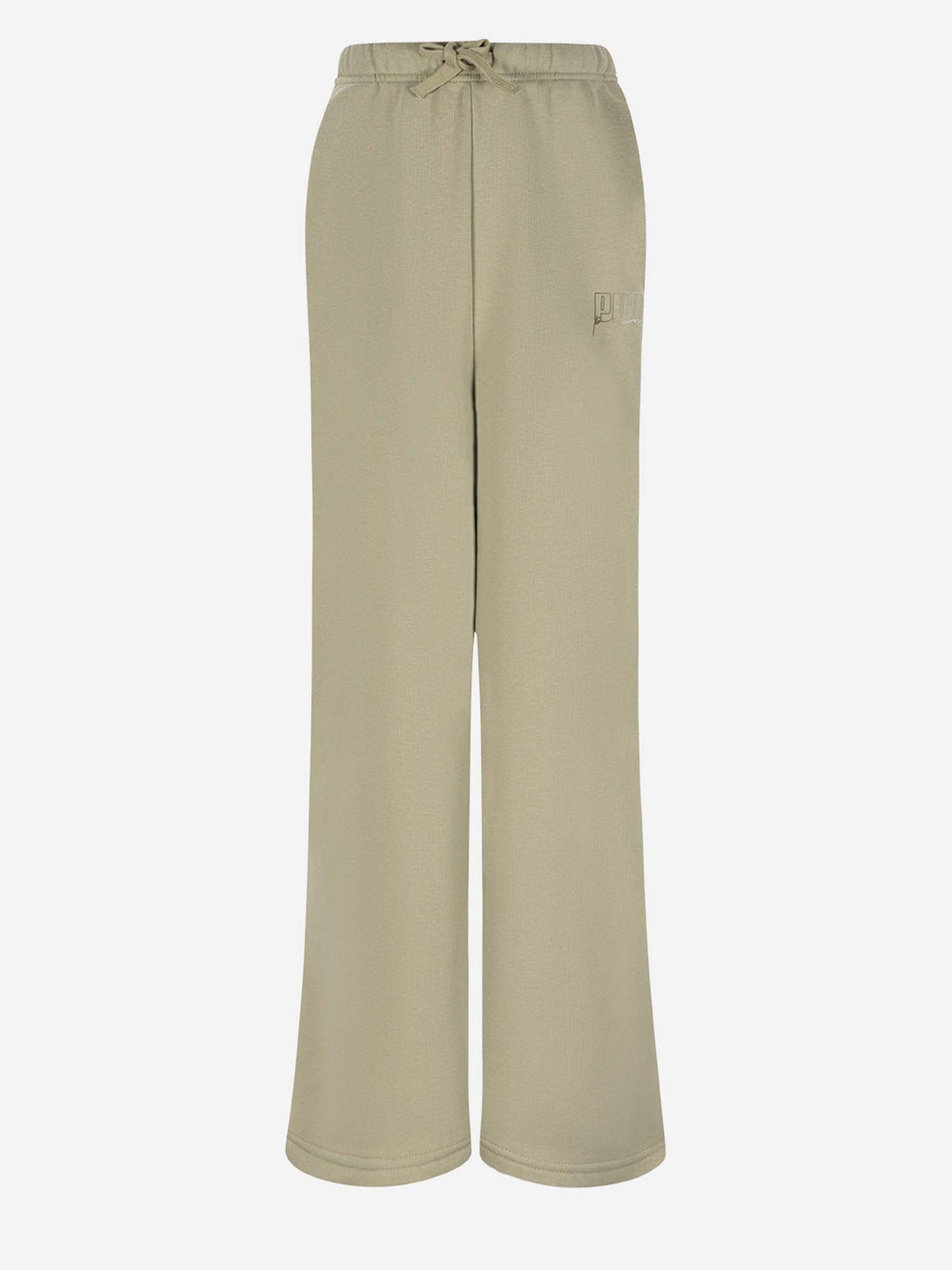 PANTALONE WIDE LEG BTS PUMA DA BAMBINA SALVIA