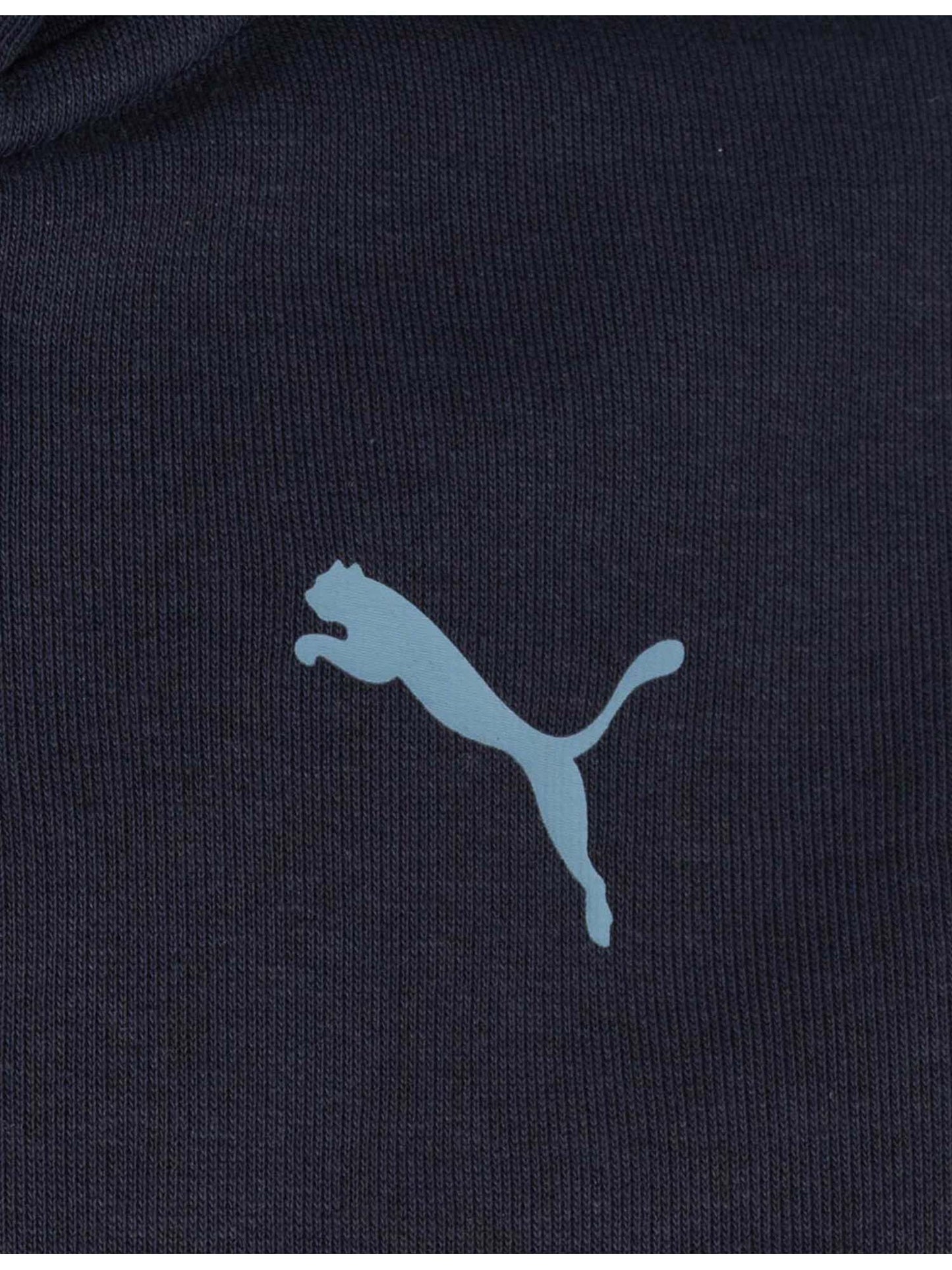 FELPA FULL ZIP BTS PUMA DA BAMBINO BLU