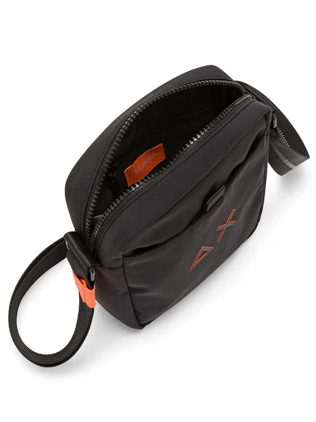 Sun68 Tracolla, borsa a tracolla Unisex adulto nera