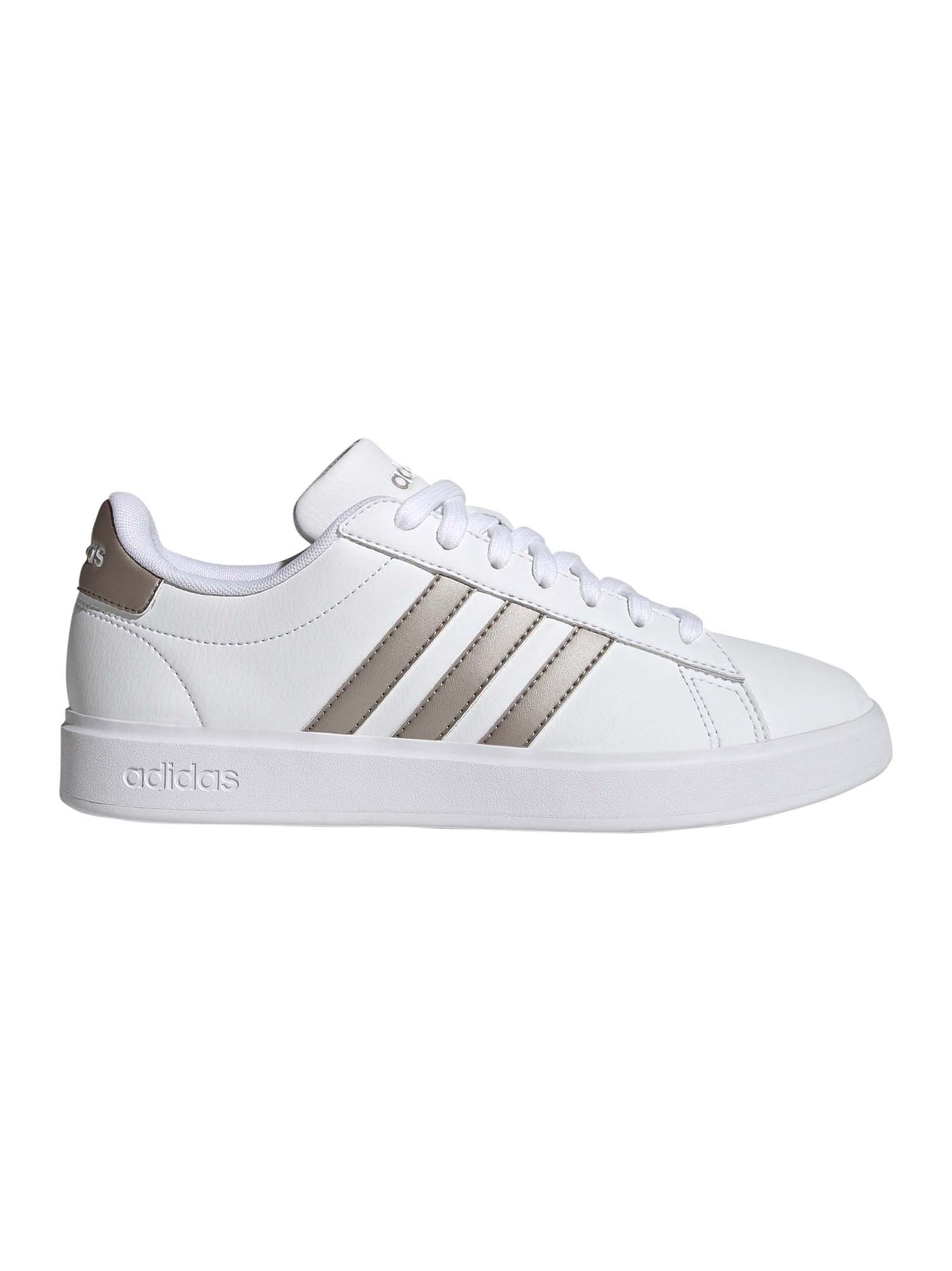 SNEAKERS GRAND COURT CLOUDFOAM ADIDAS DONNA BIANCO ARGENTO
