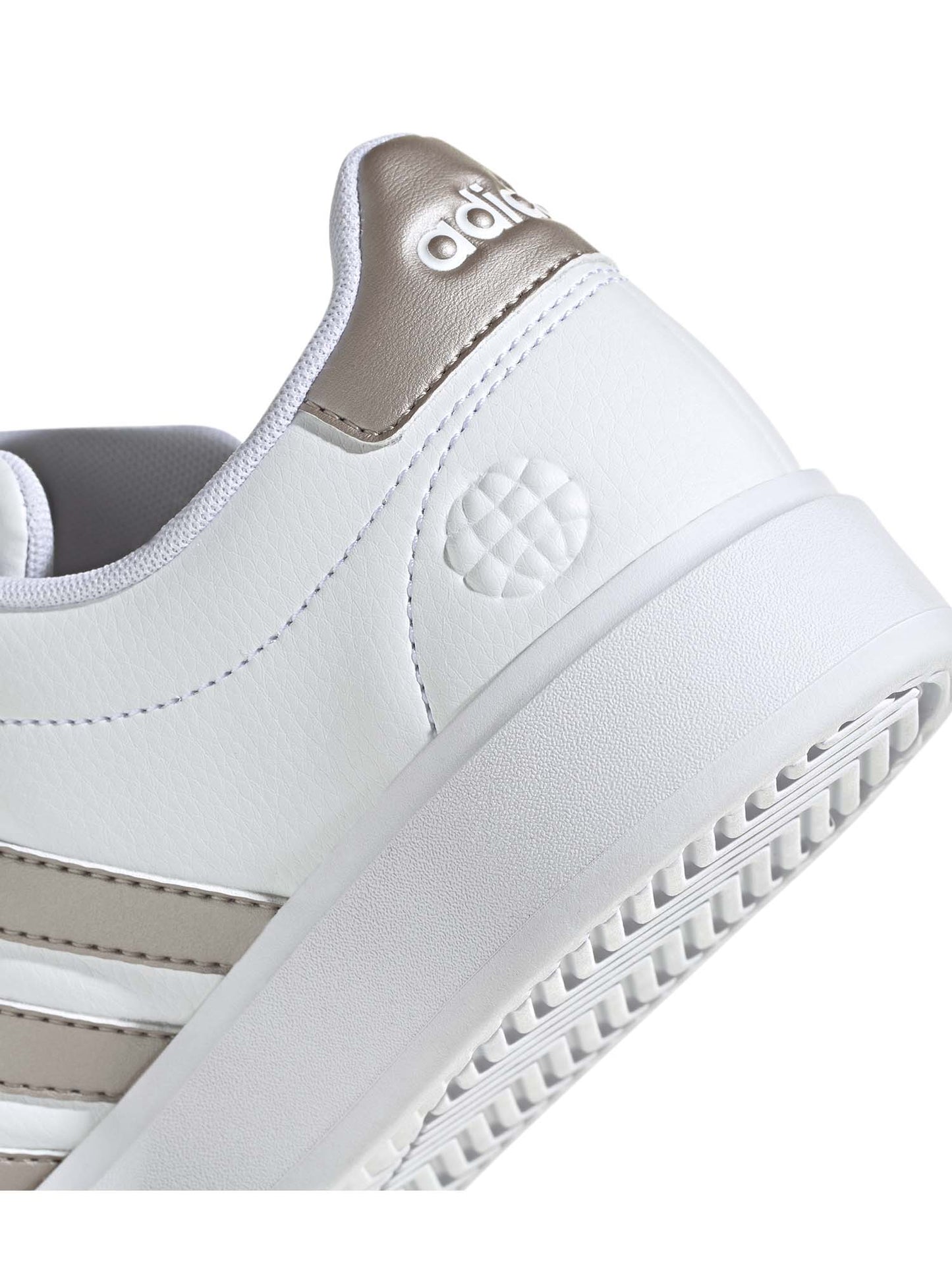 SNEAKERS GRAND COURT CLOUDFOAM ADIDAS DONNA BIANCO ARGENTO