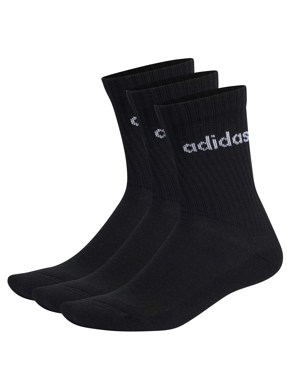 Adidas calze 3PZ da unisex nero
