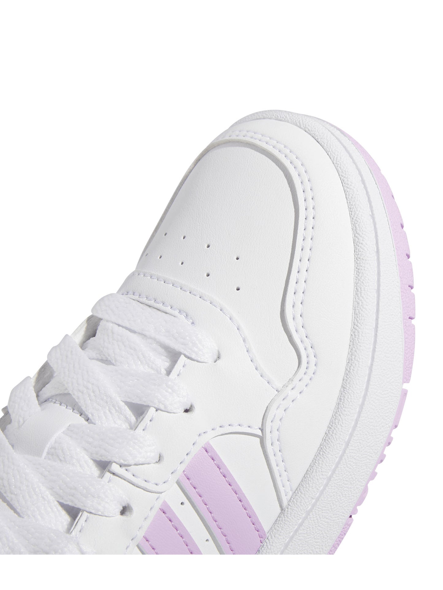SNEAKERS HOOPS 3.0 ADIDAS DA BAMBINA BIANCO ROSA