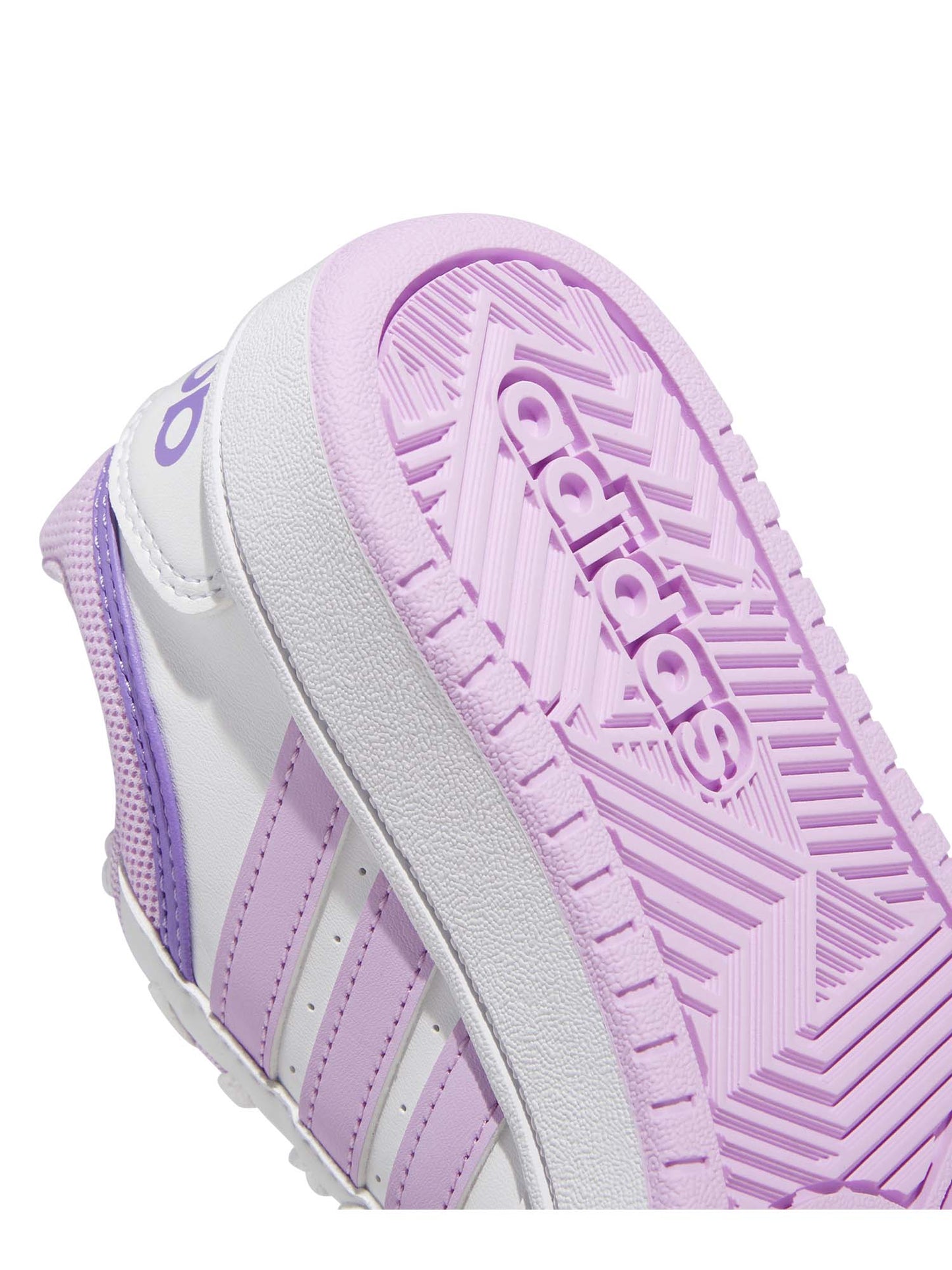 SNEAKERS HOOPS 3.0 ADIDAS DA BAMBINA BIANCO ROSA