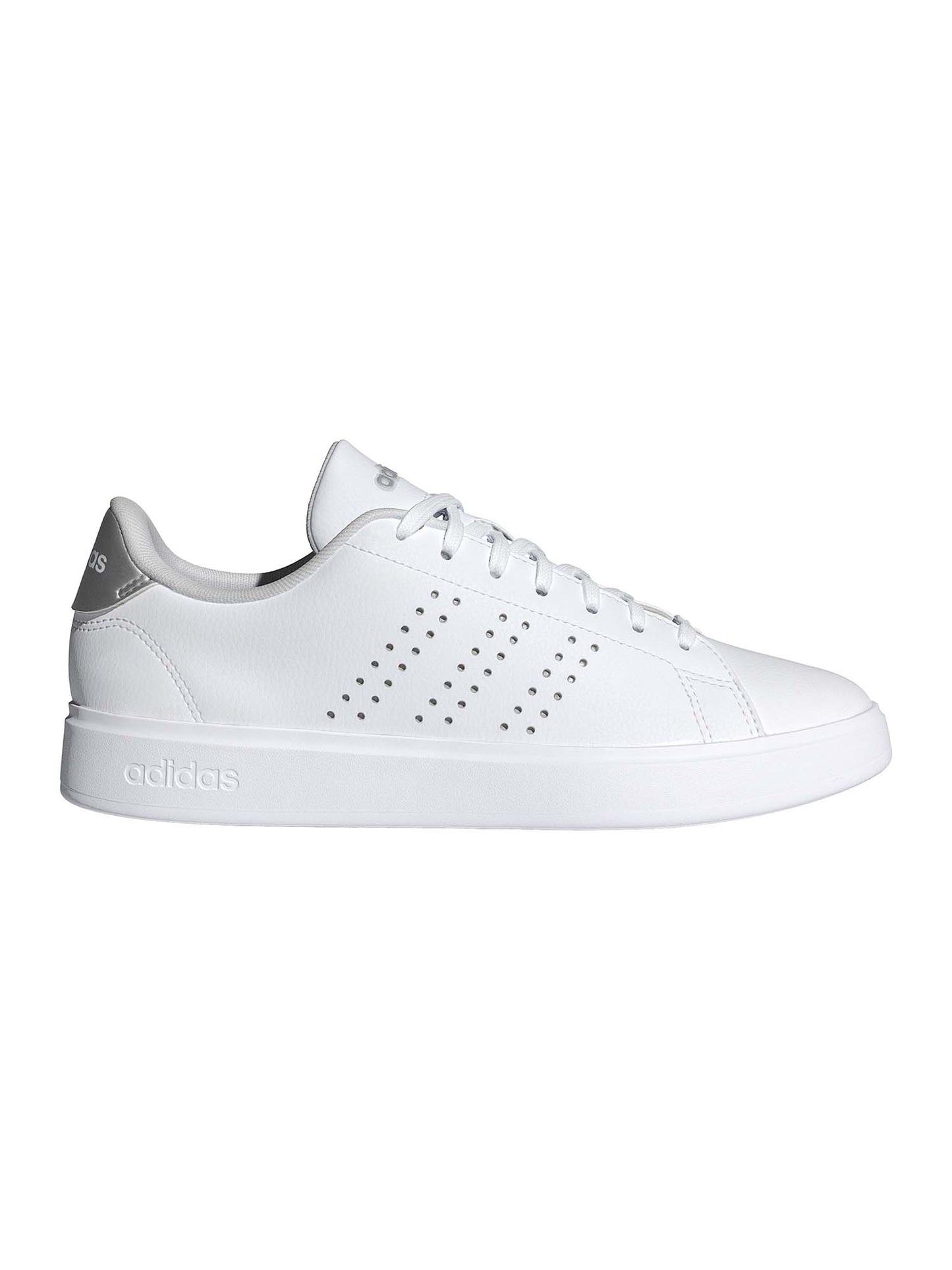 SNEAKERS ADVANTAGE 2.0 ADIDAS DONNA BIANCO ARGENTO