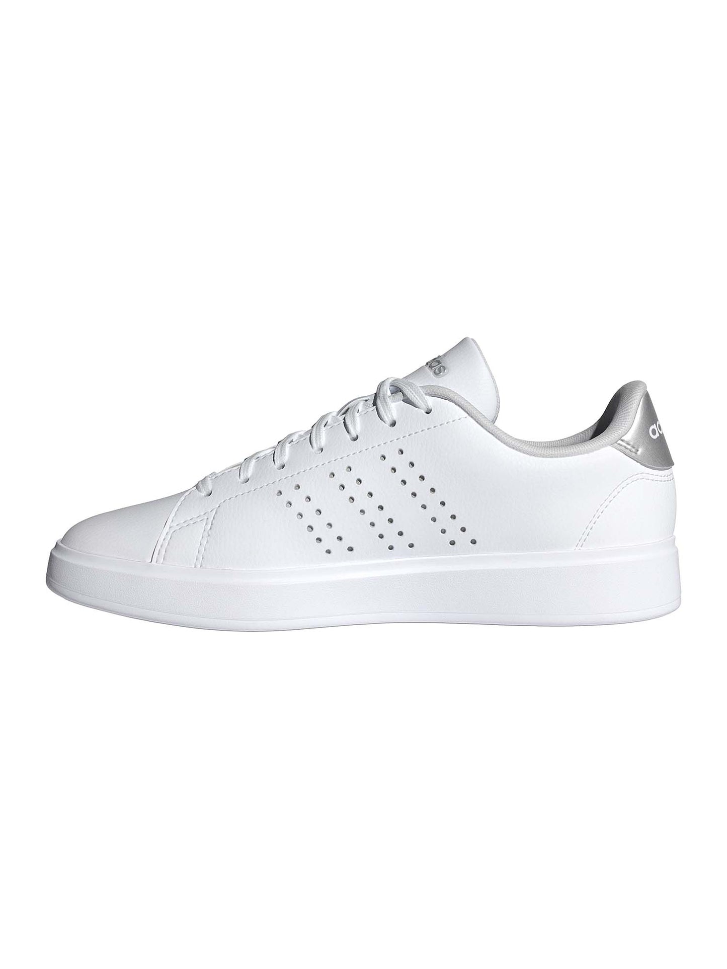 SNEAKERS ADVANTAGE 2.0 ADIDAS DONNA BIANCO ARGENTO