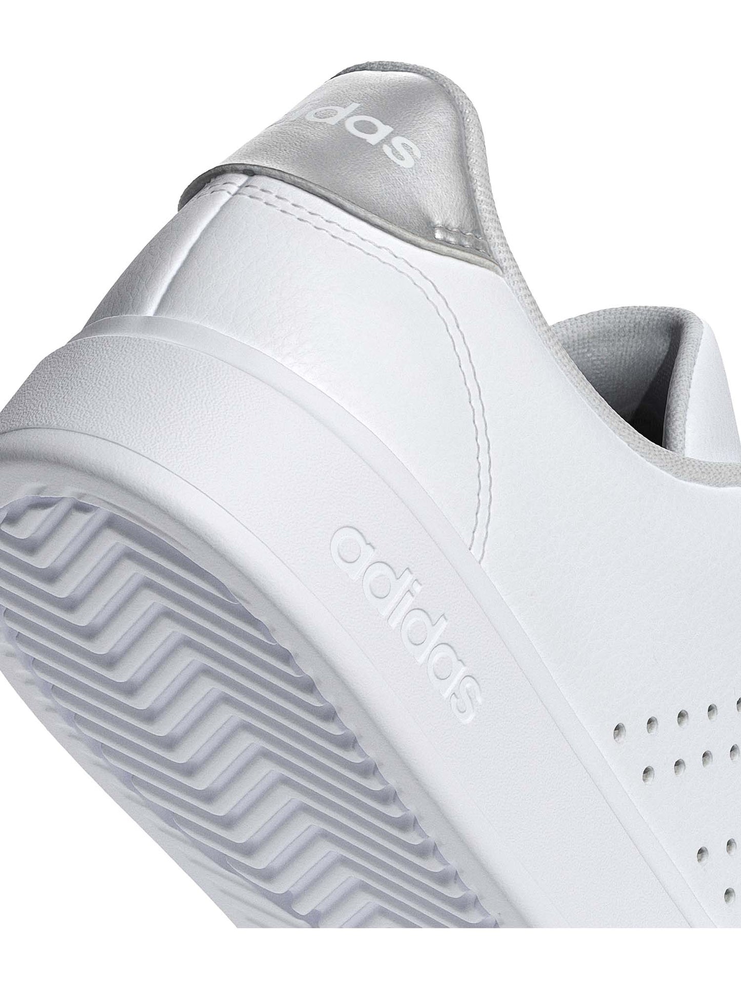 SNEAKERS ADVANTAGE 2.0 ADIDAS DONNA BIANCO ARGENTO