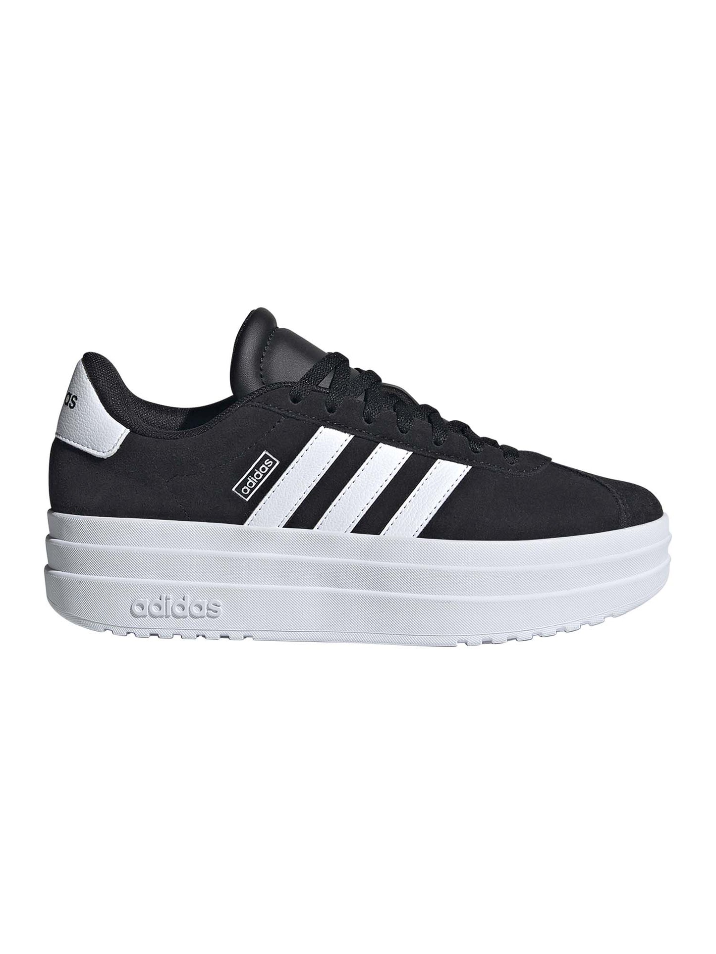 SNEAKERS VL COURT BOLD ADIDAS JUNIOR UNISEX NERO-BIANCO